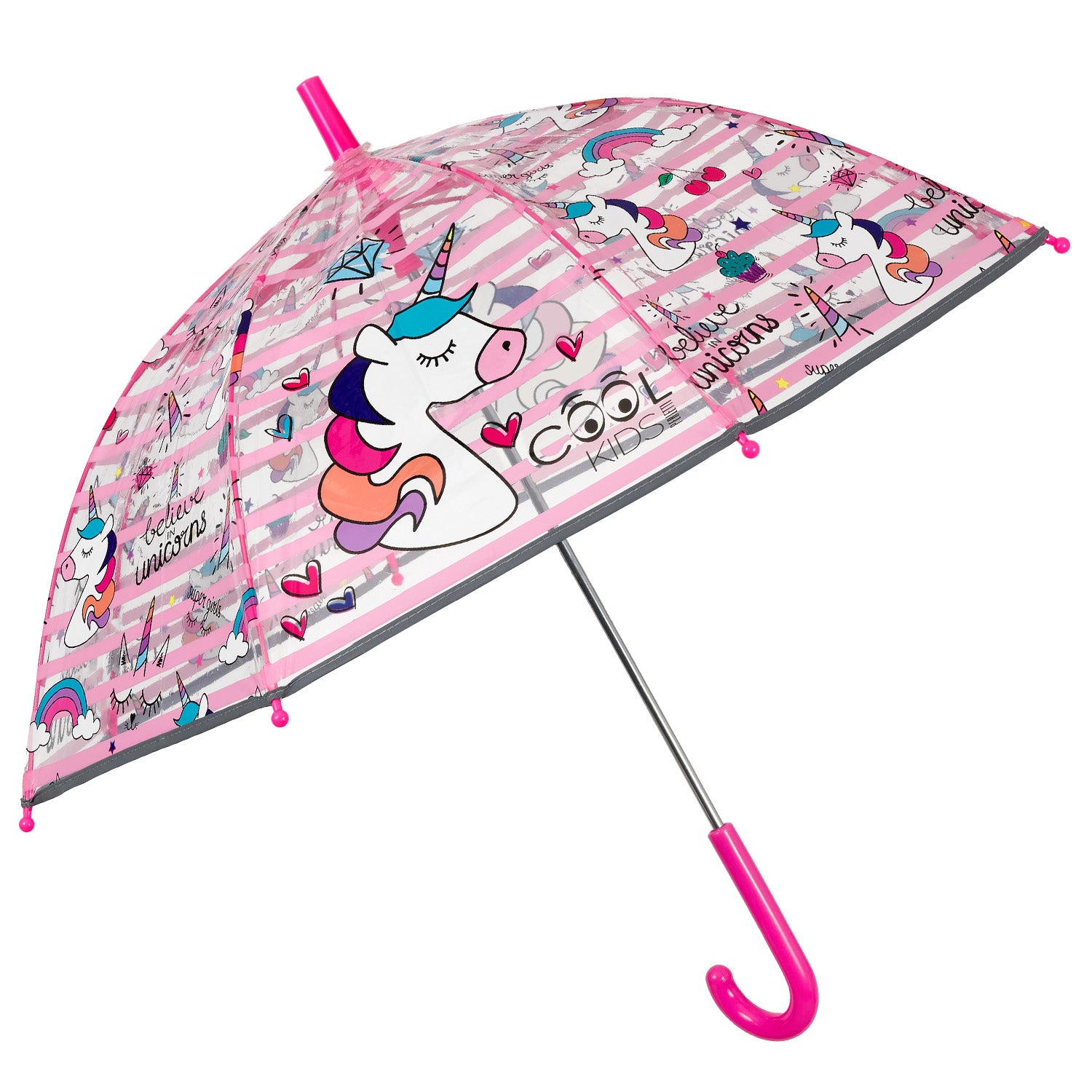 Ombrello Trasparente Unicorno - Perletti