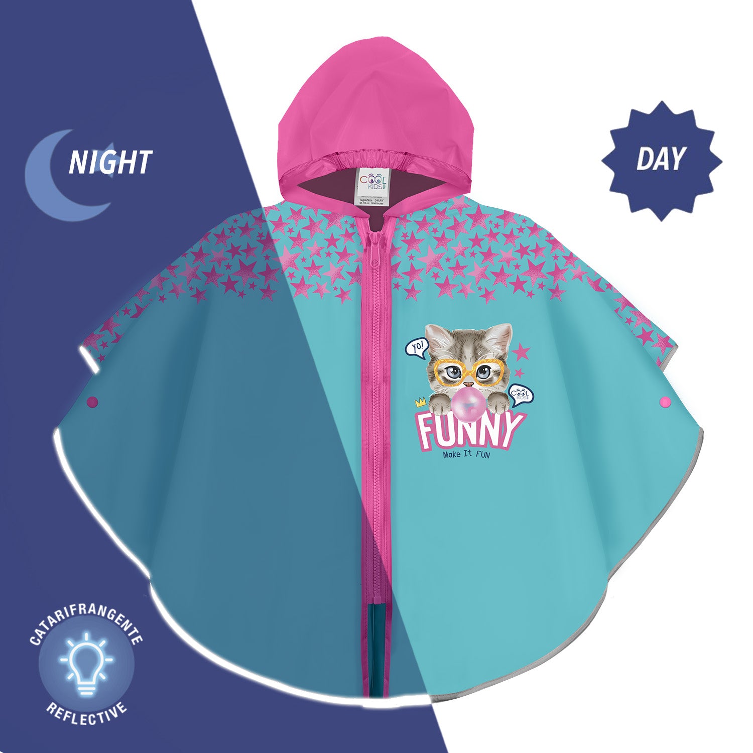 Mantellina Funny Cat - Perletti