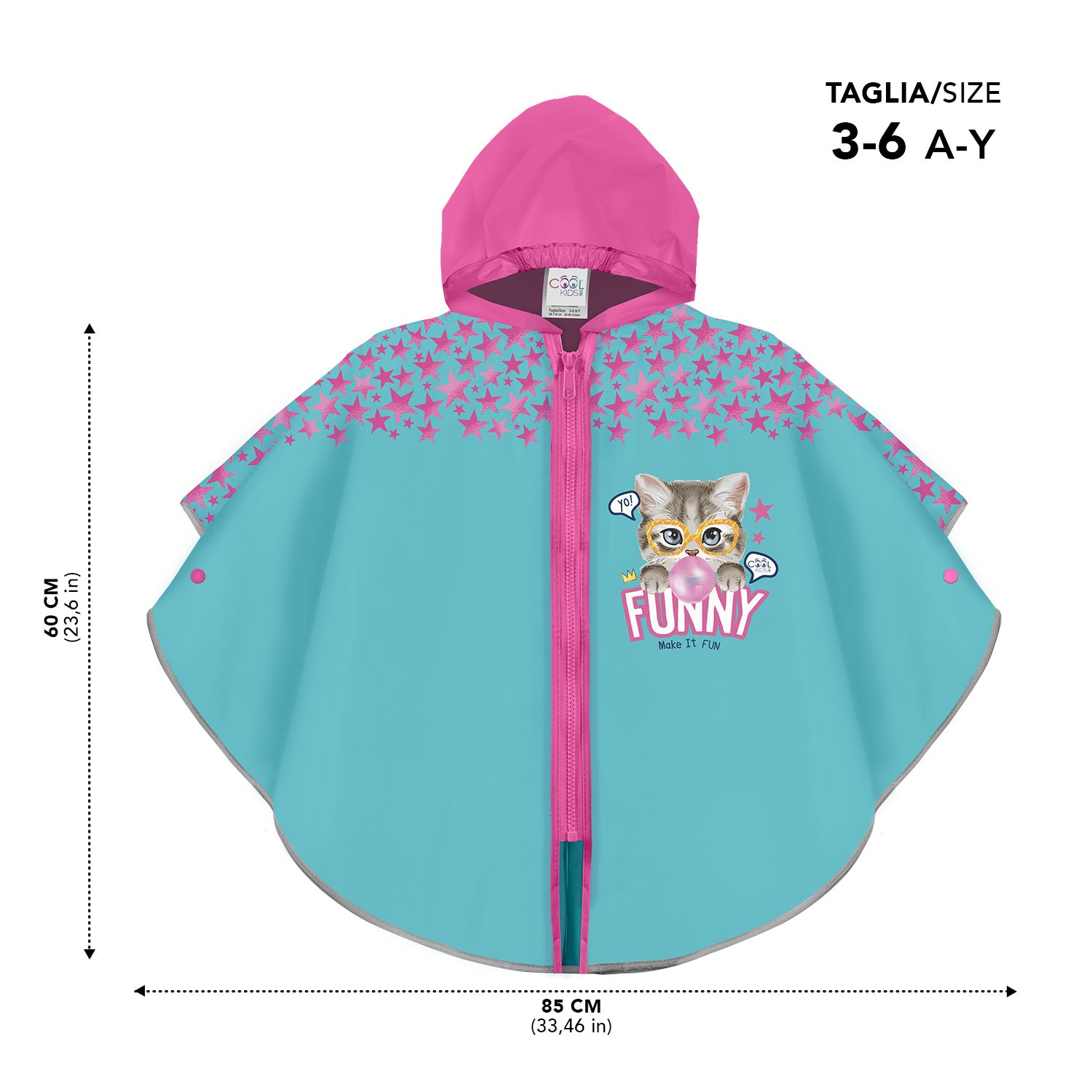 Mantellina Funny Cat - Perletti