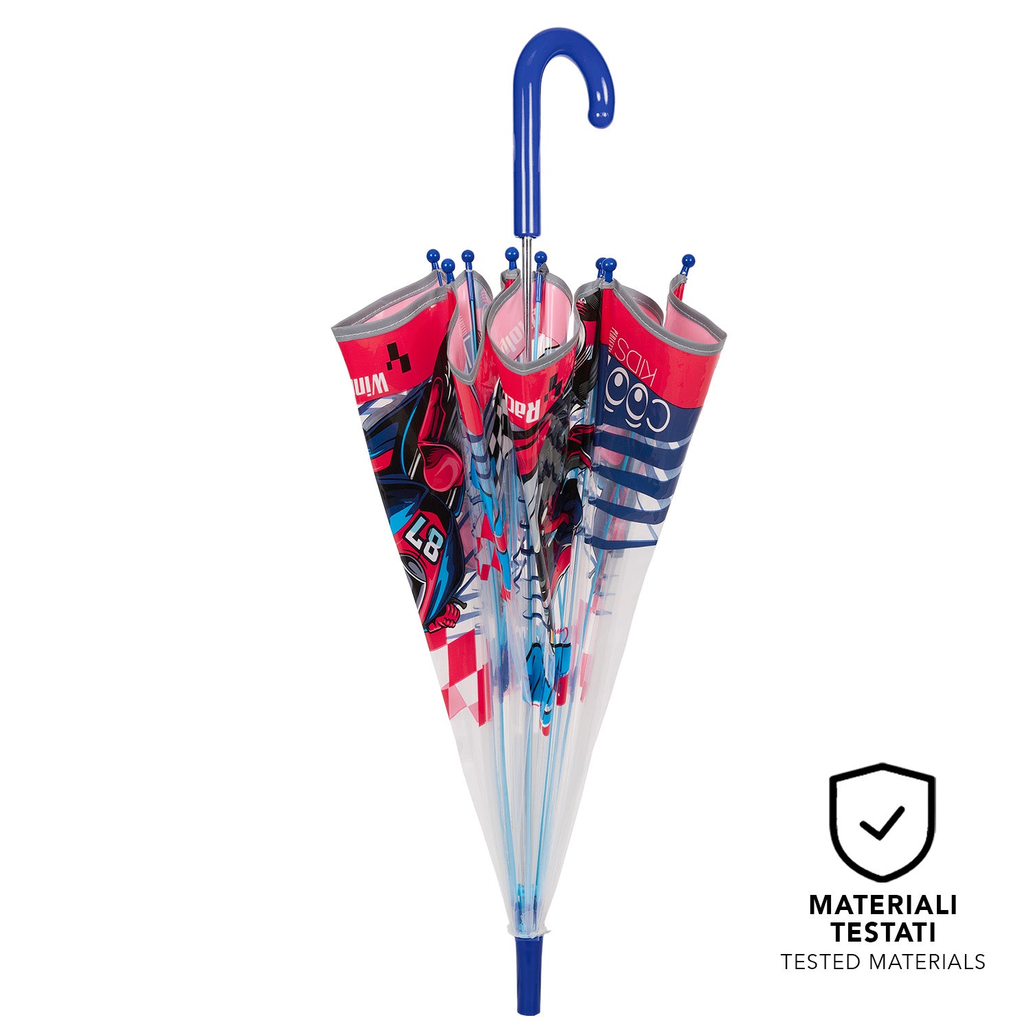 Ombrello Trasparente Racing - Perletti