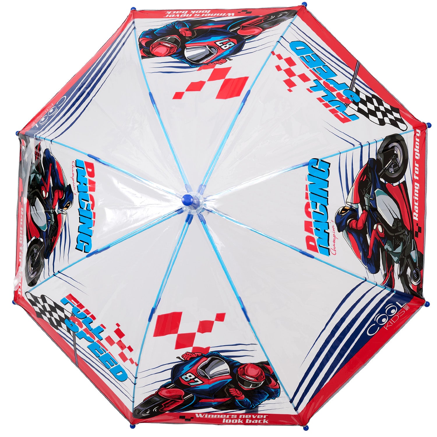 Ombrello Trasparente Racing - Perletti