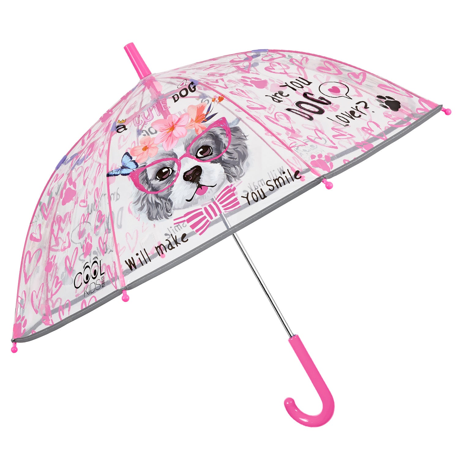 Ombrello Trasparente Cane - Perletti