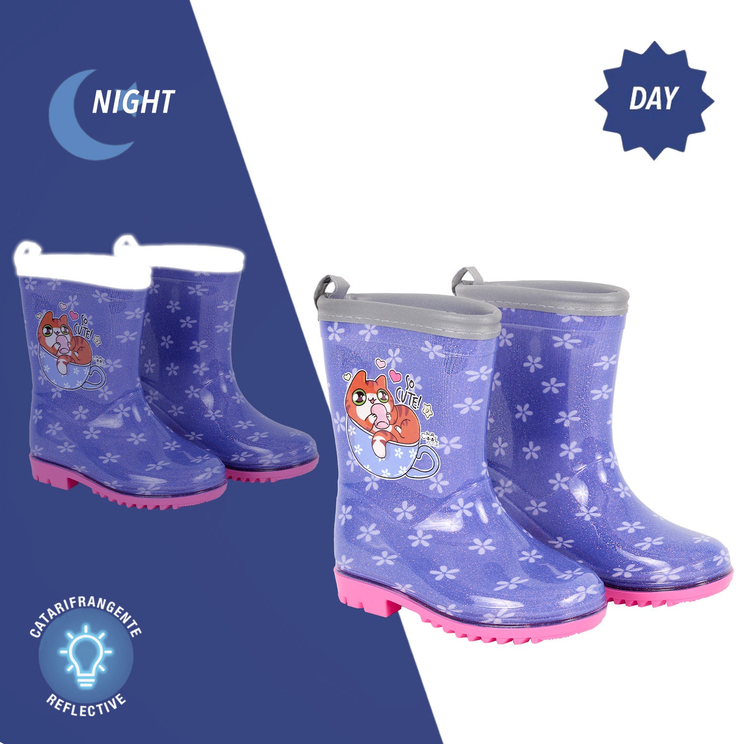 Stivaletti Gatto Kawaii - Perletti