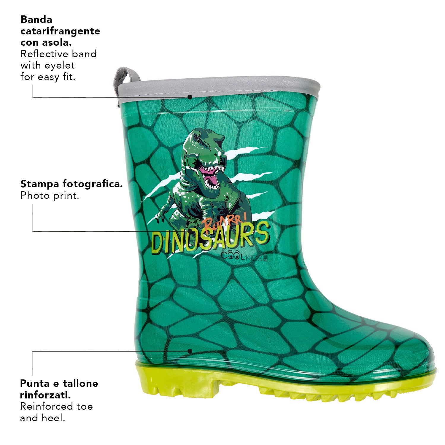 Stivaletti Dinosauro - Perletti