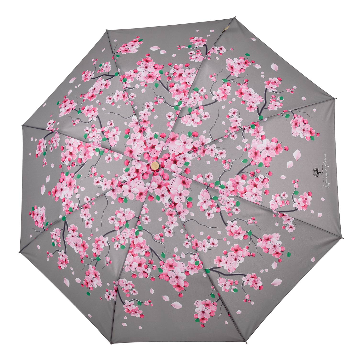 Ombrello Green Automatico Fiori di Ciliegio - Perletti