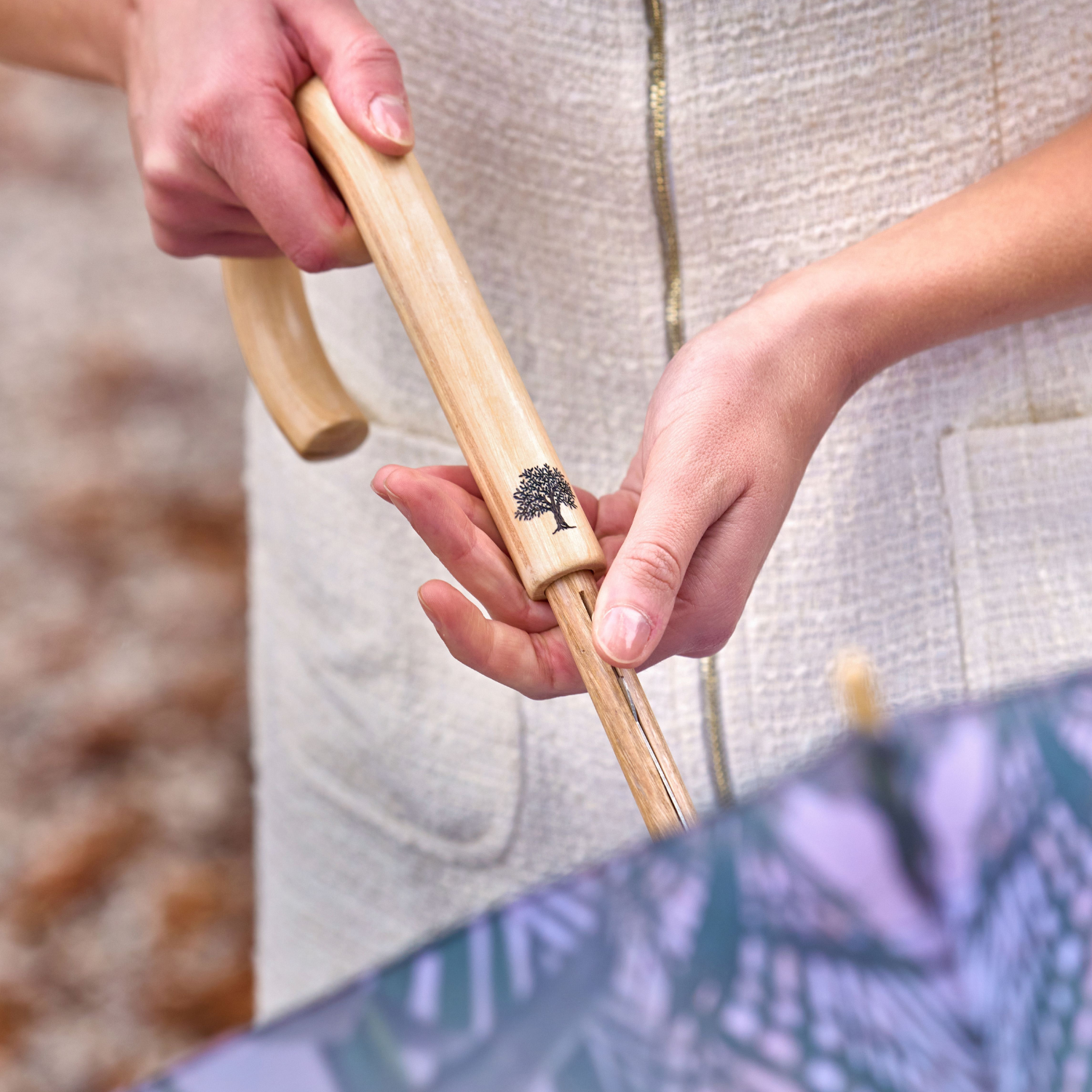 Ombrello Green Lungo Kenzia - Perletti