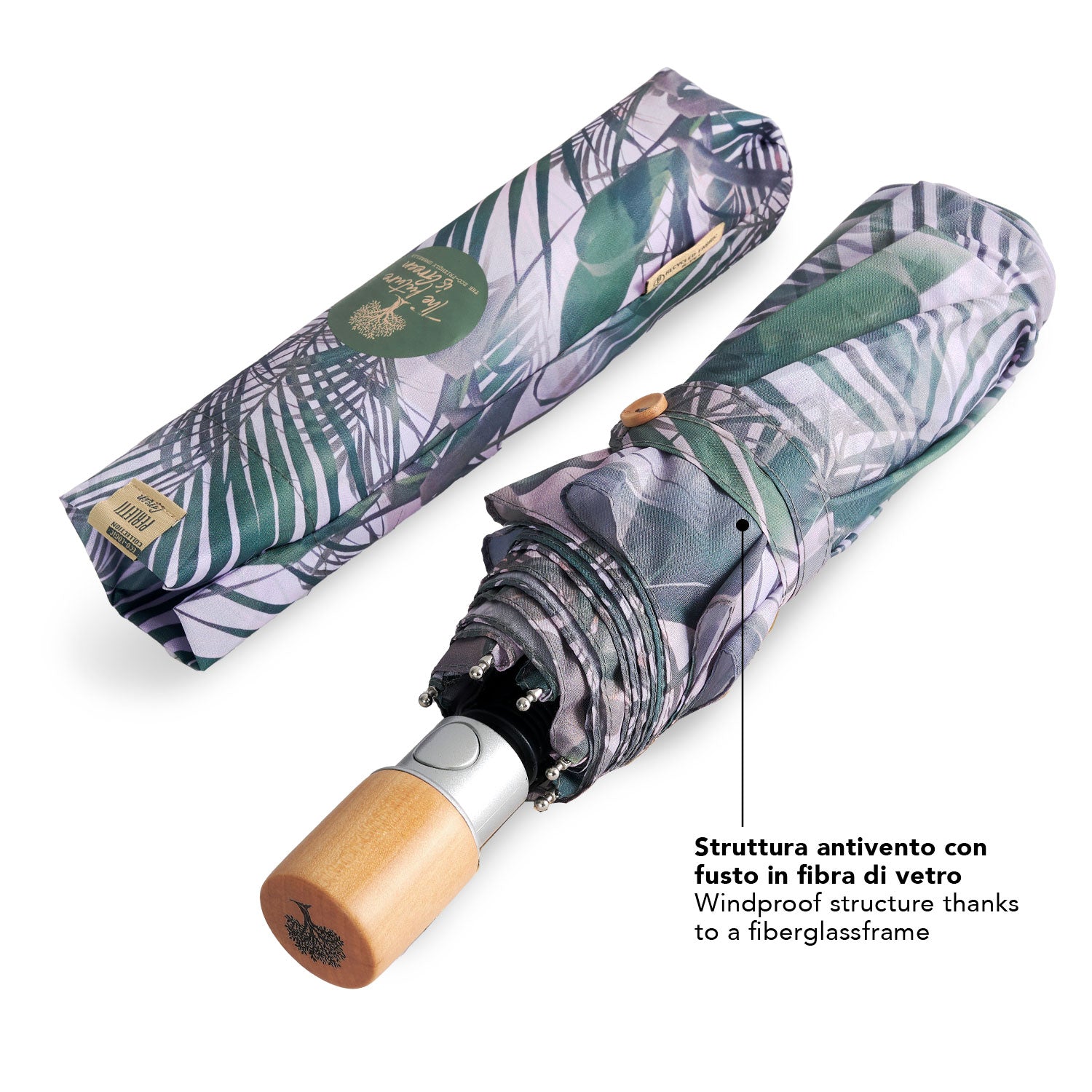 Ombrello Green Automatico Kenzia - Perletti