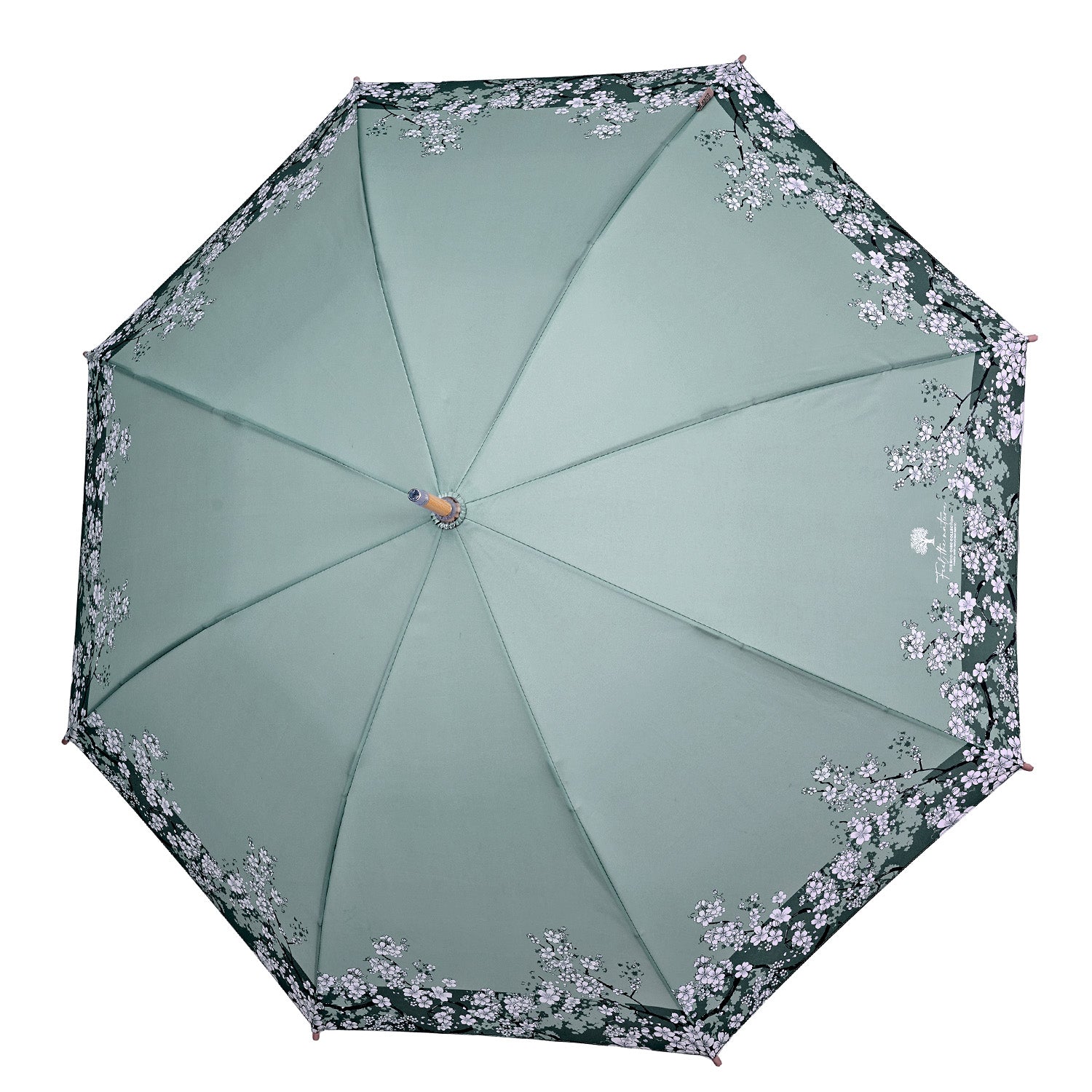 Ombrello Green Lungo a Fiori - Perletti