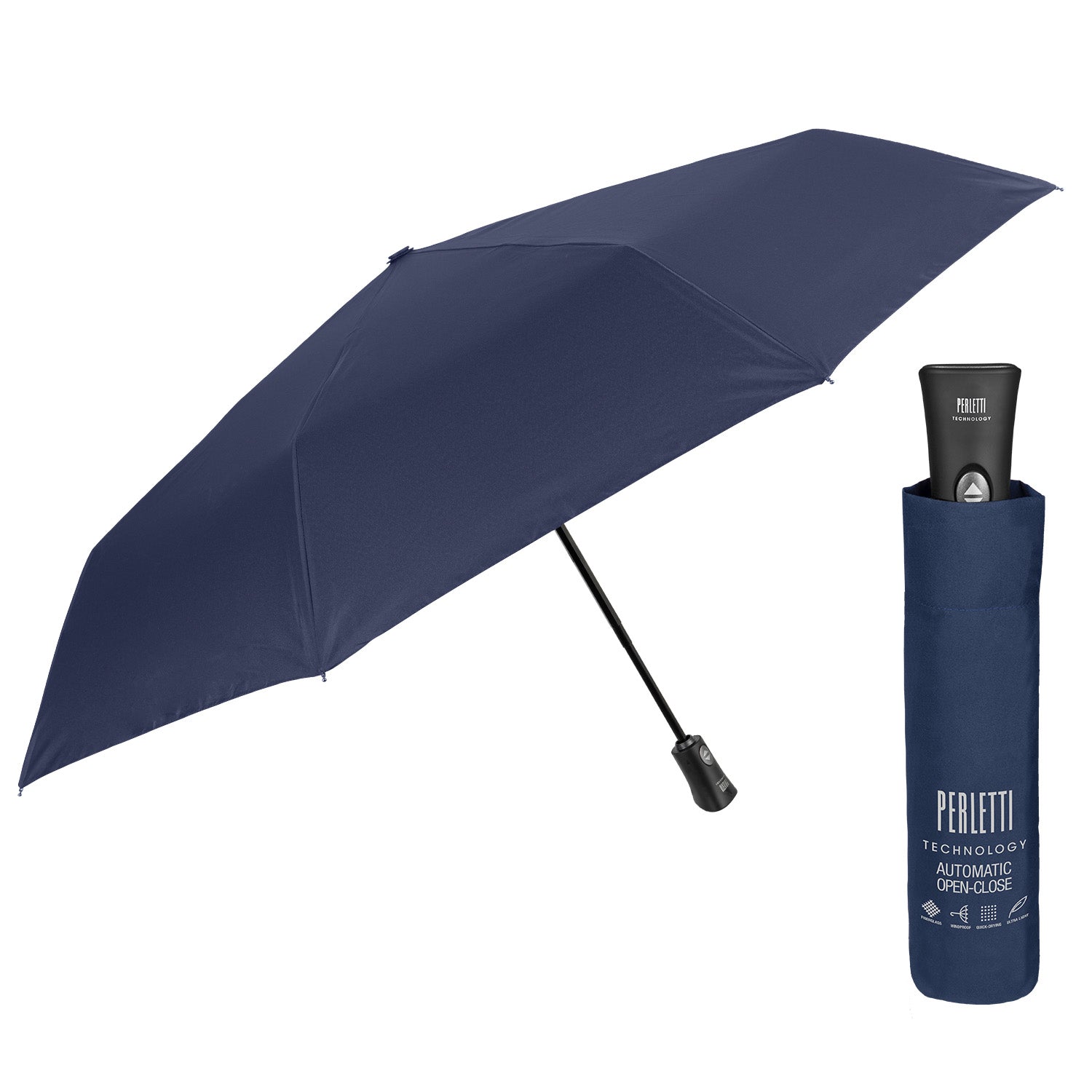 Ombrello Technology Apri e Chiudi Tinta Unita - Perletti