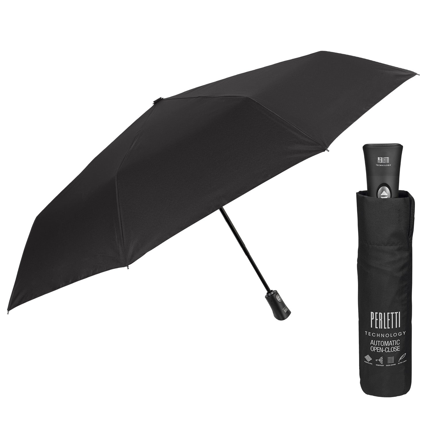 Ombrello Technology Apri e Chiudi Tinta Unita - Perletti