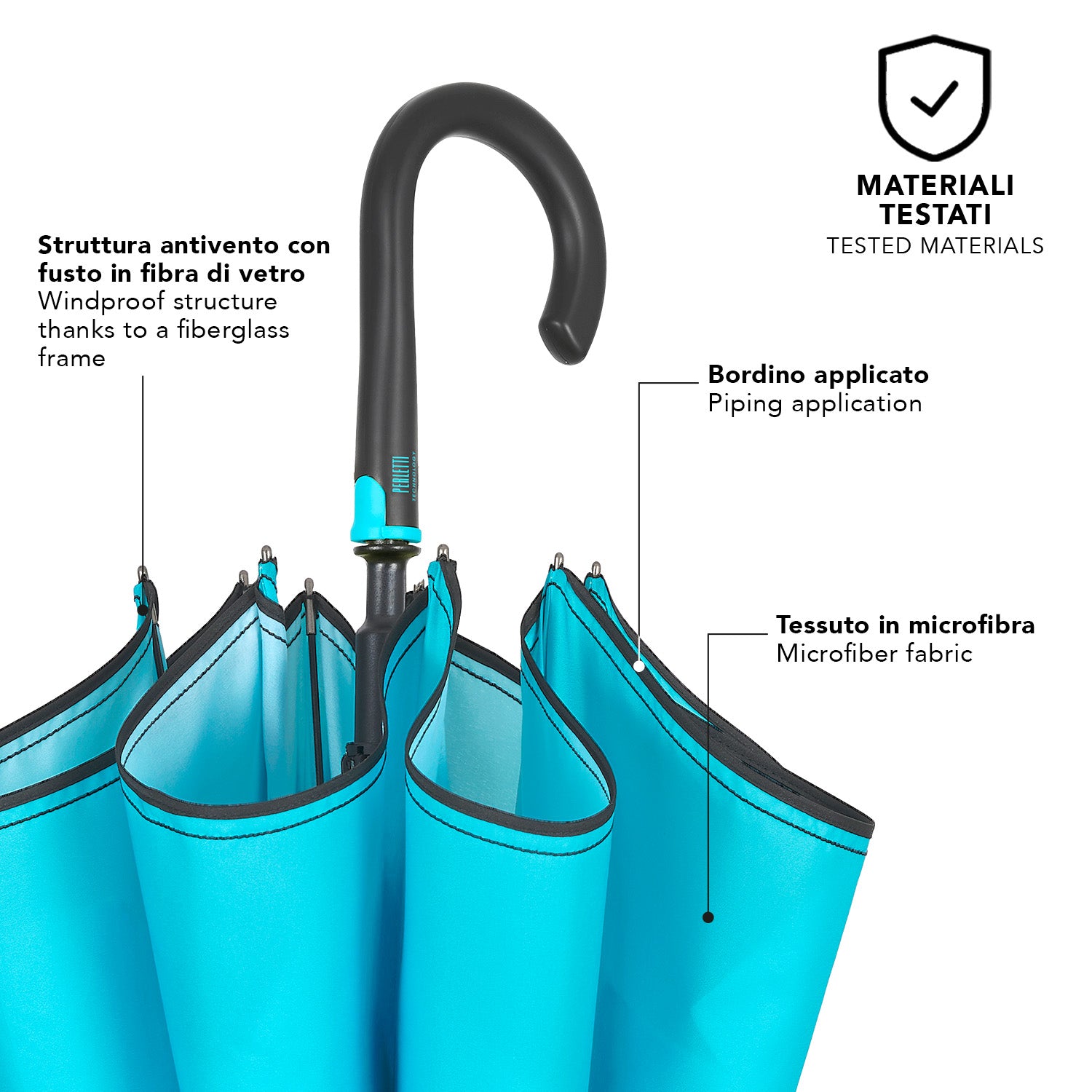 Ombrello Lungo Technology Fluo - Perletti