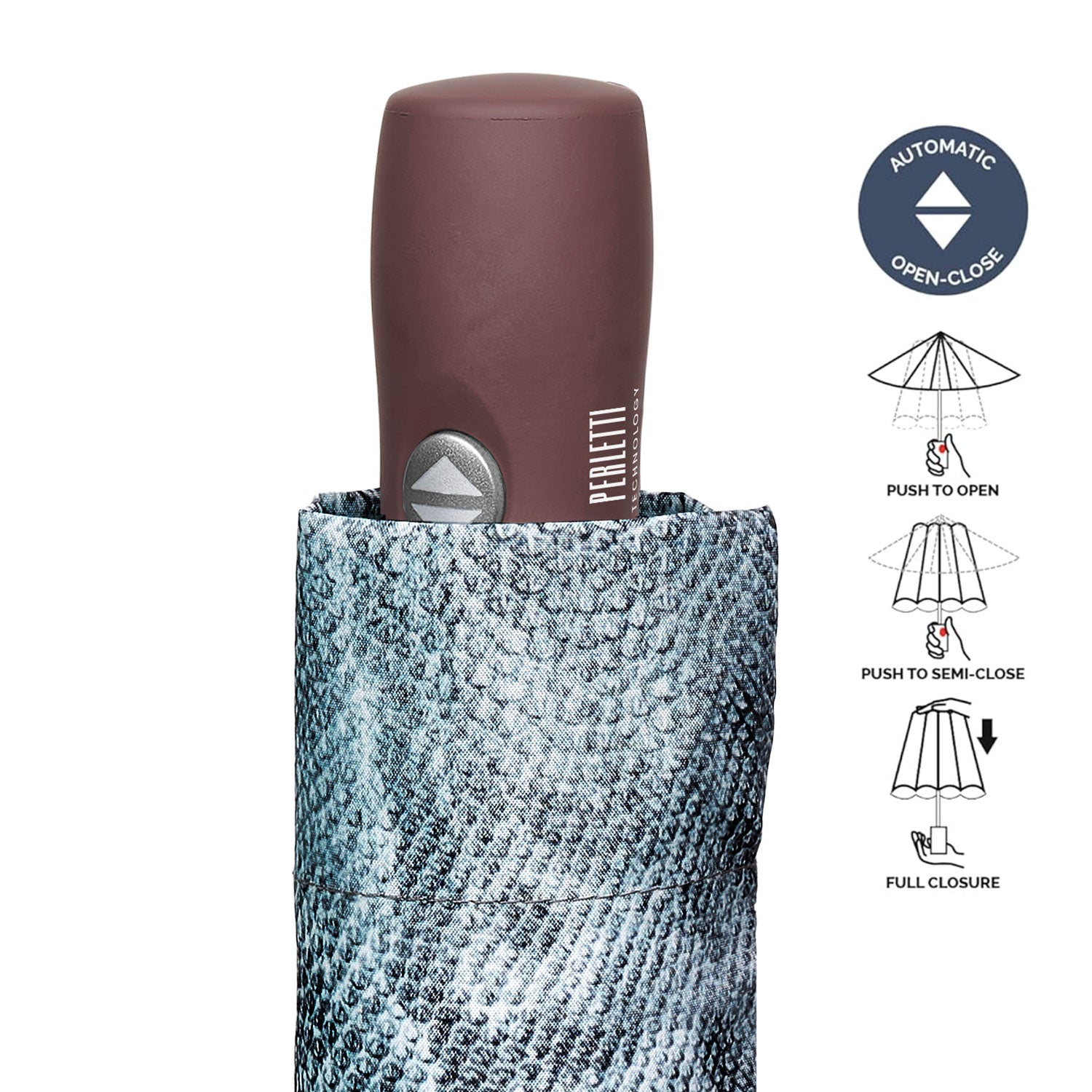 Ombrello Apri e Chiudi Pitonato - Perletti
