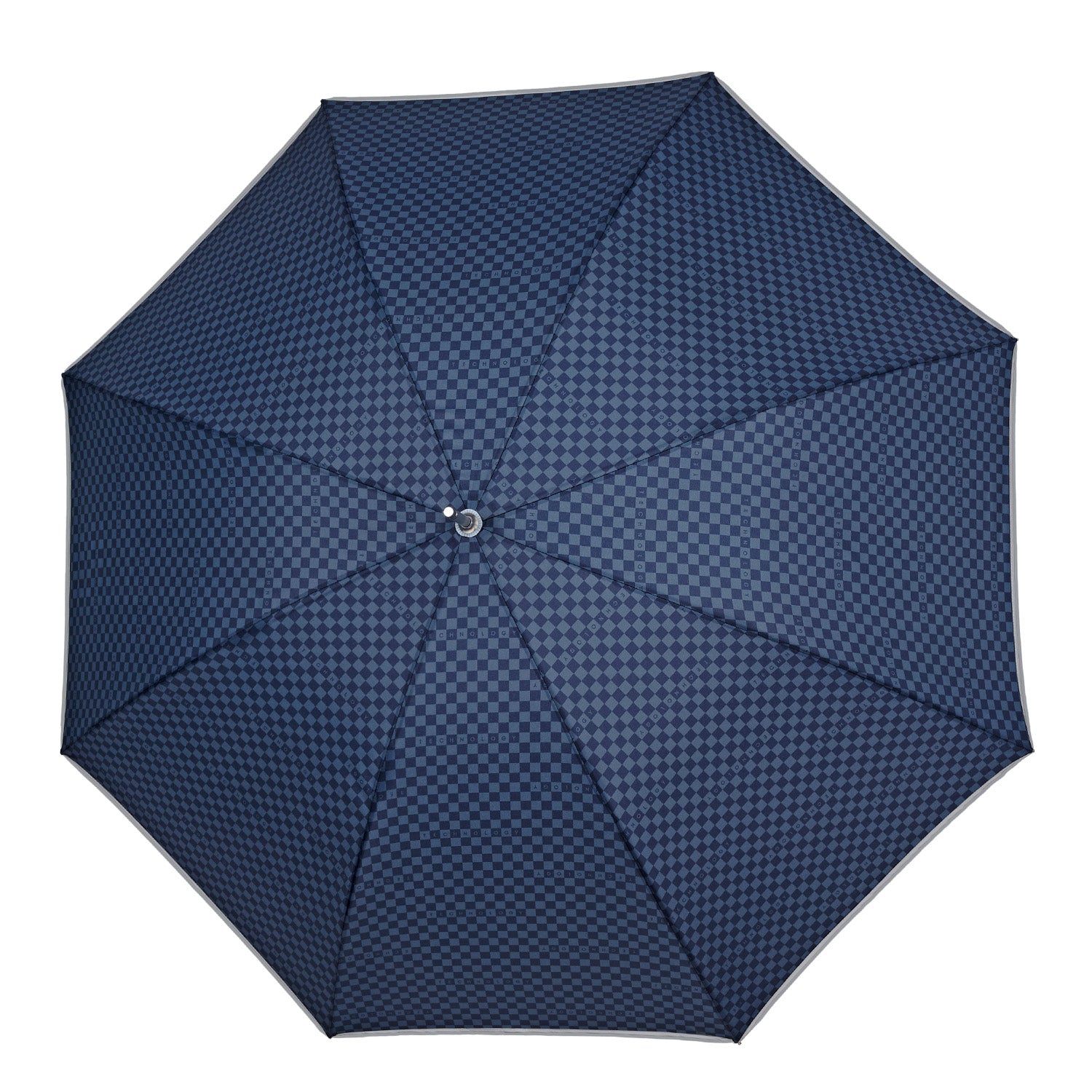 Ombrello Bordo Catarifrangente a Scacchi - Perletti