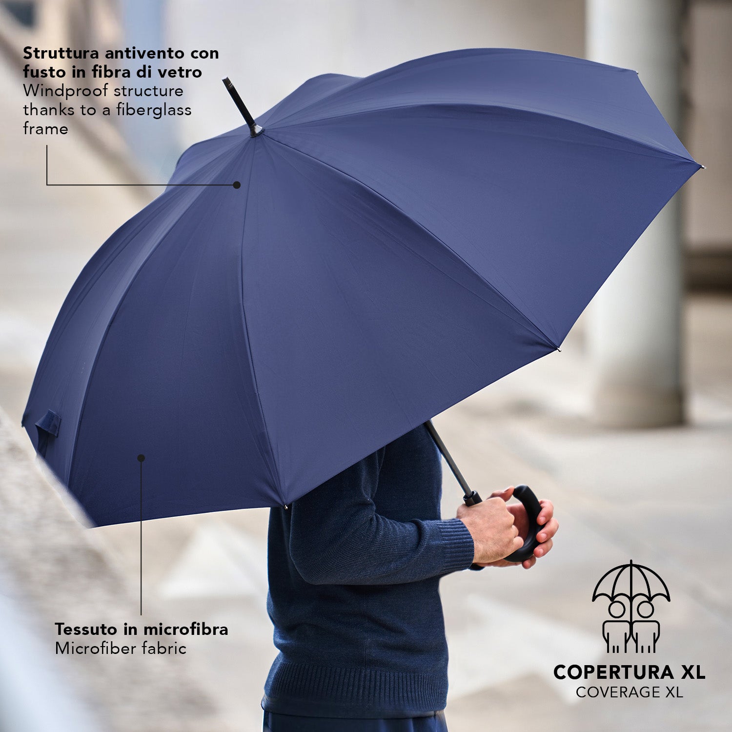 Ombrello Technology Automatico Golf - Perletti