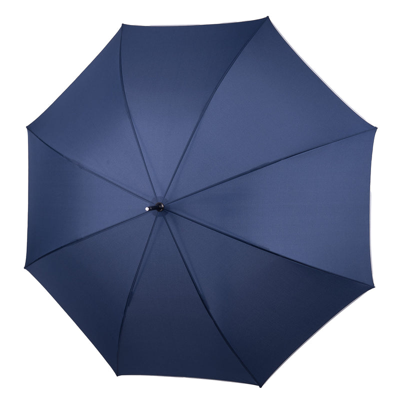 Ombrello Lungo Automatico PERLETTI 103 Cm - Blù Poliestere Antivento