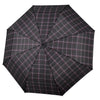 Ombrello Technology Apri e Chiudi Tartan con Manico Curvo - Perletti