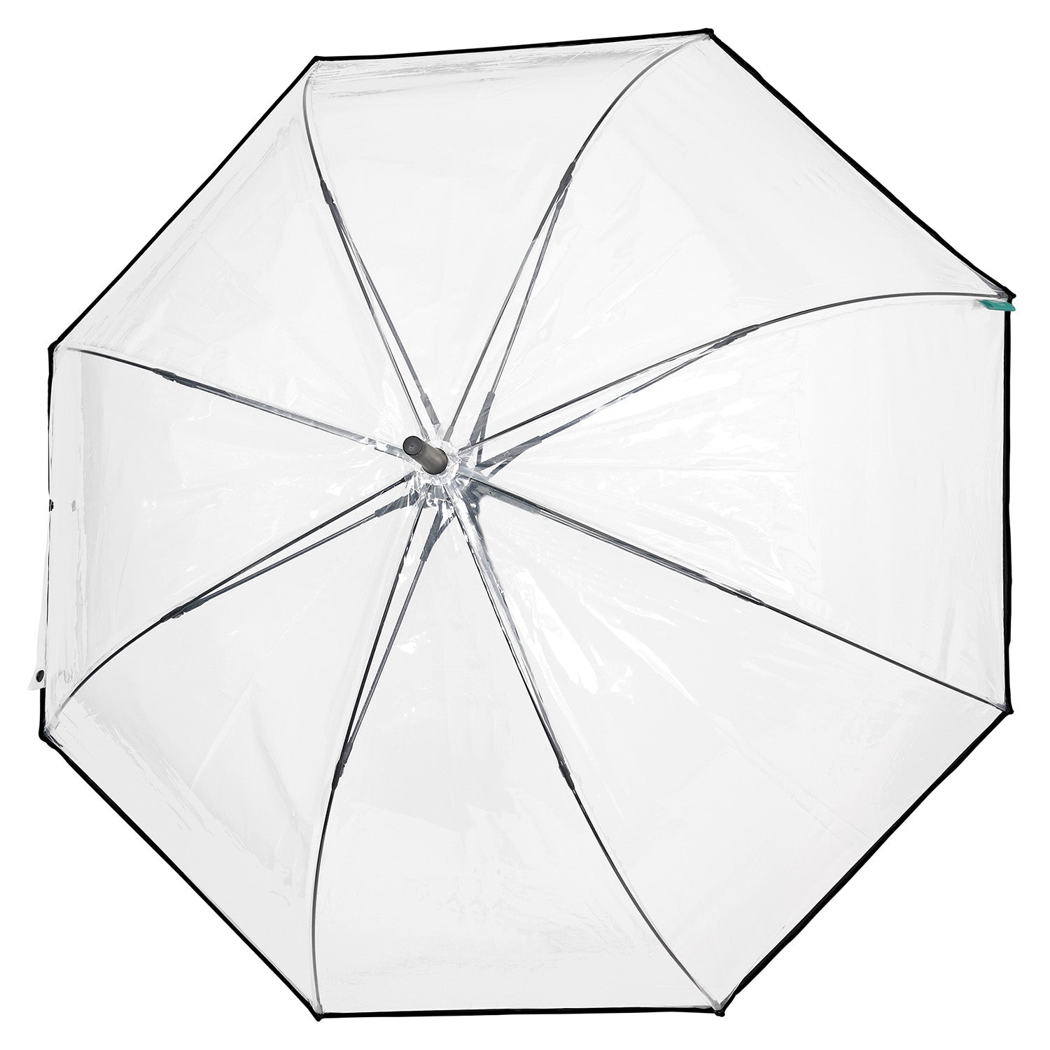 Ombrello Trasparente Automatico con Bordo - Perletti
