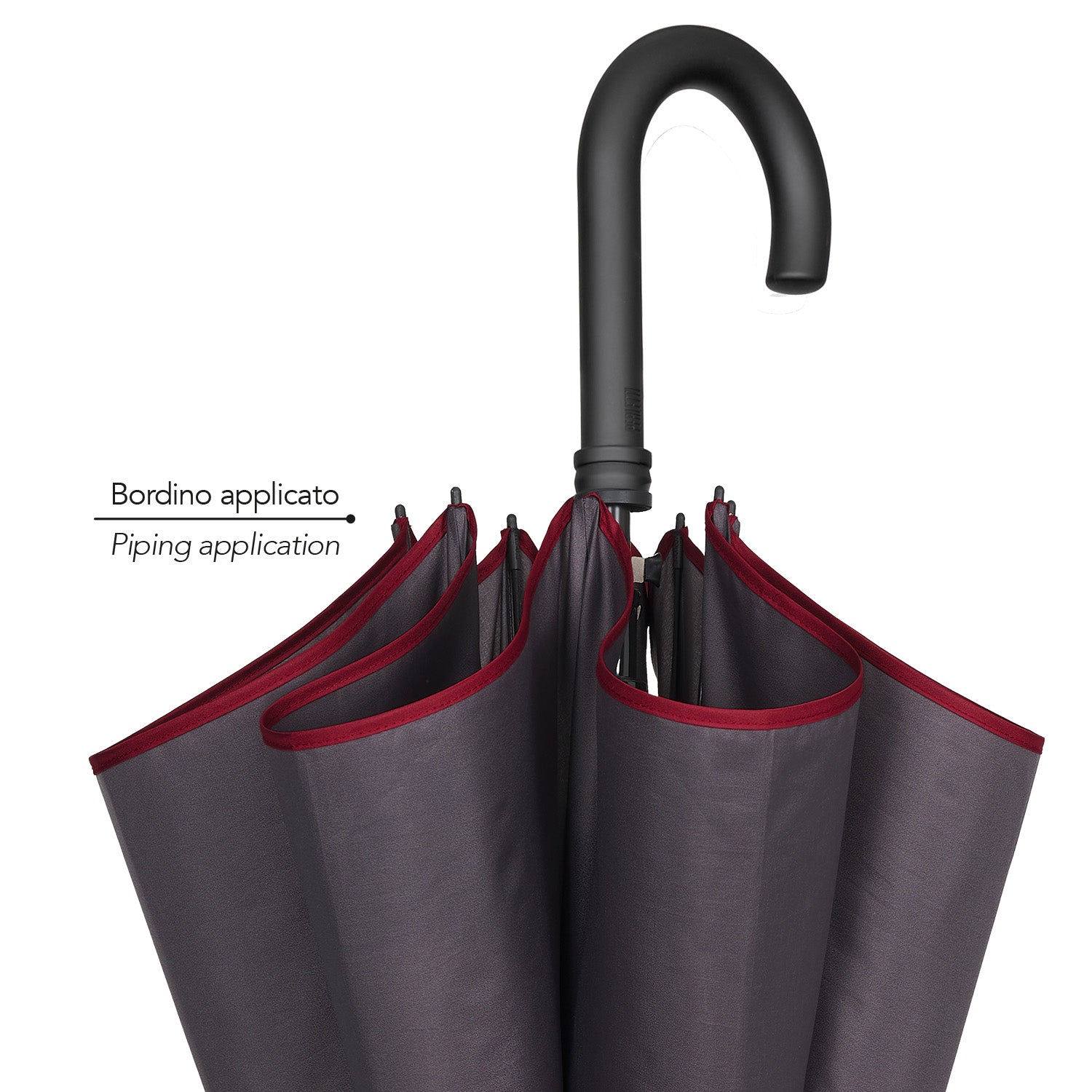 Ombrello Lungo Uomo Tinta Unita - Perletti