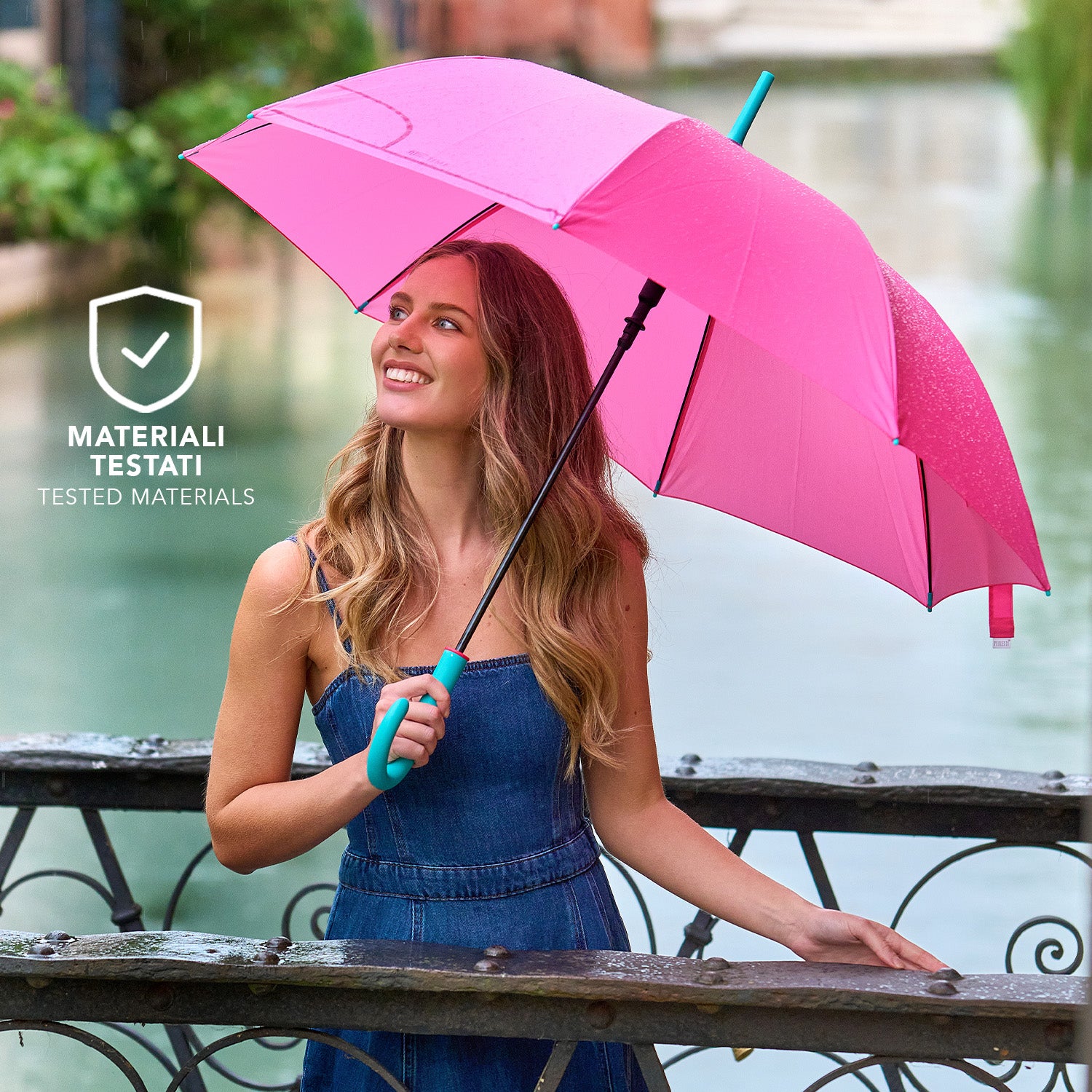 Ombrello Lungo Tinta Unita - Perletti