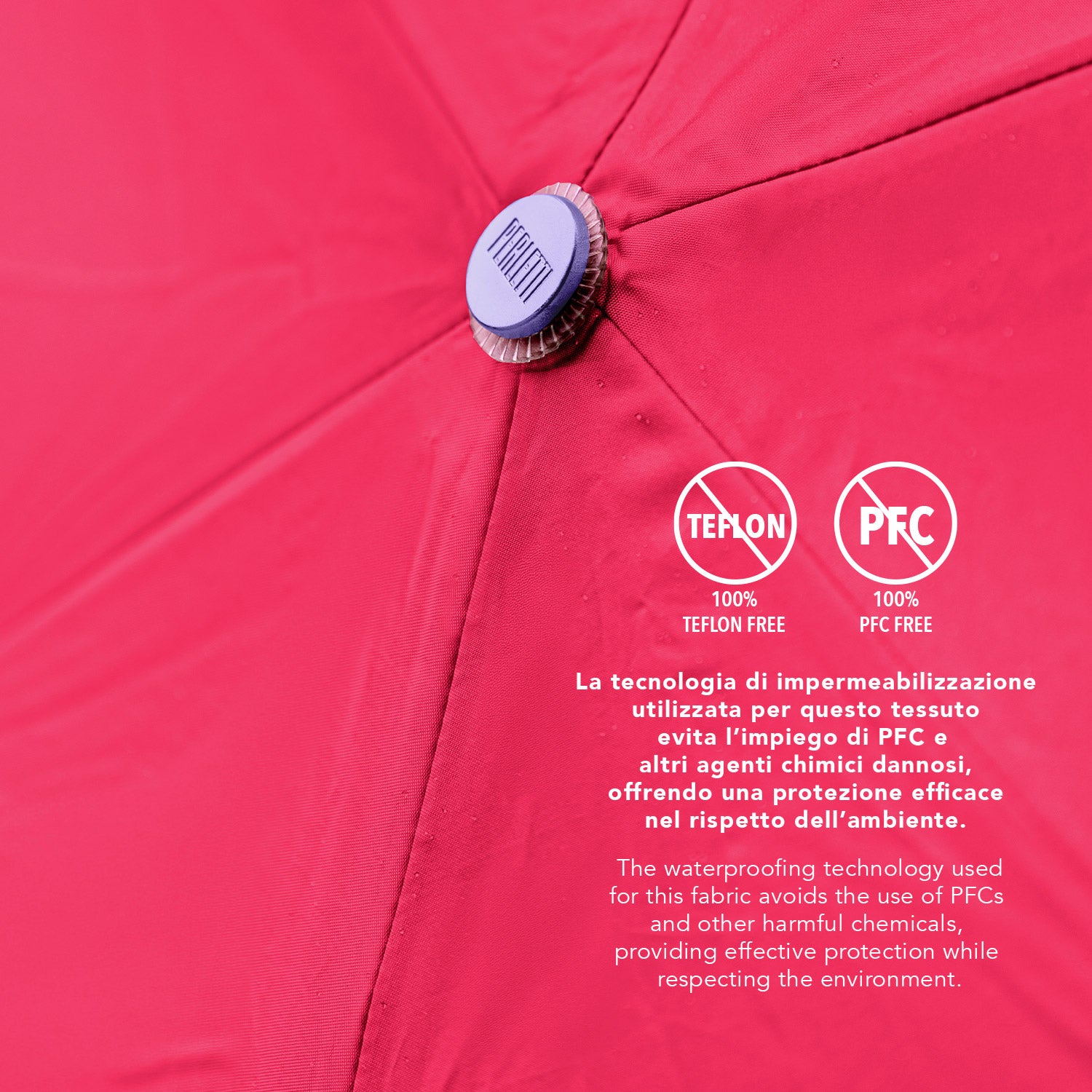 Ombrello Super Slim Tinta Unita - Perletti