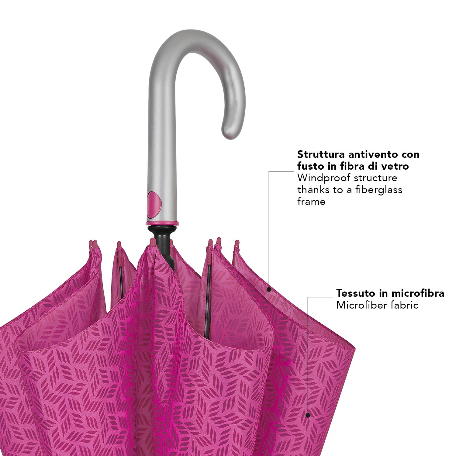 Ombrello Lungo Fantasia Geometrica - Perletti