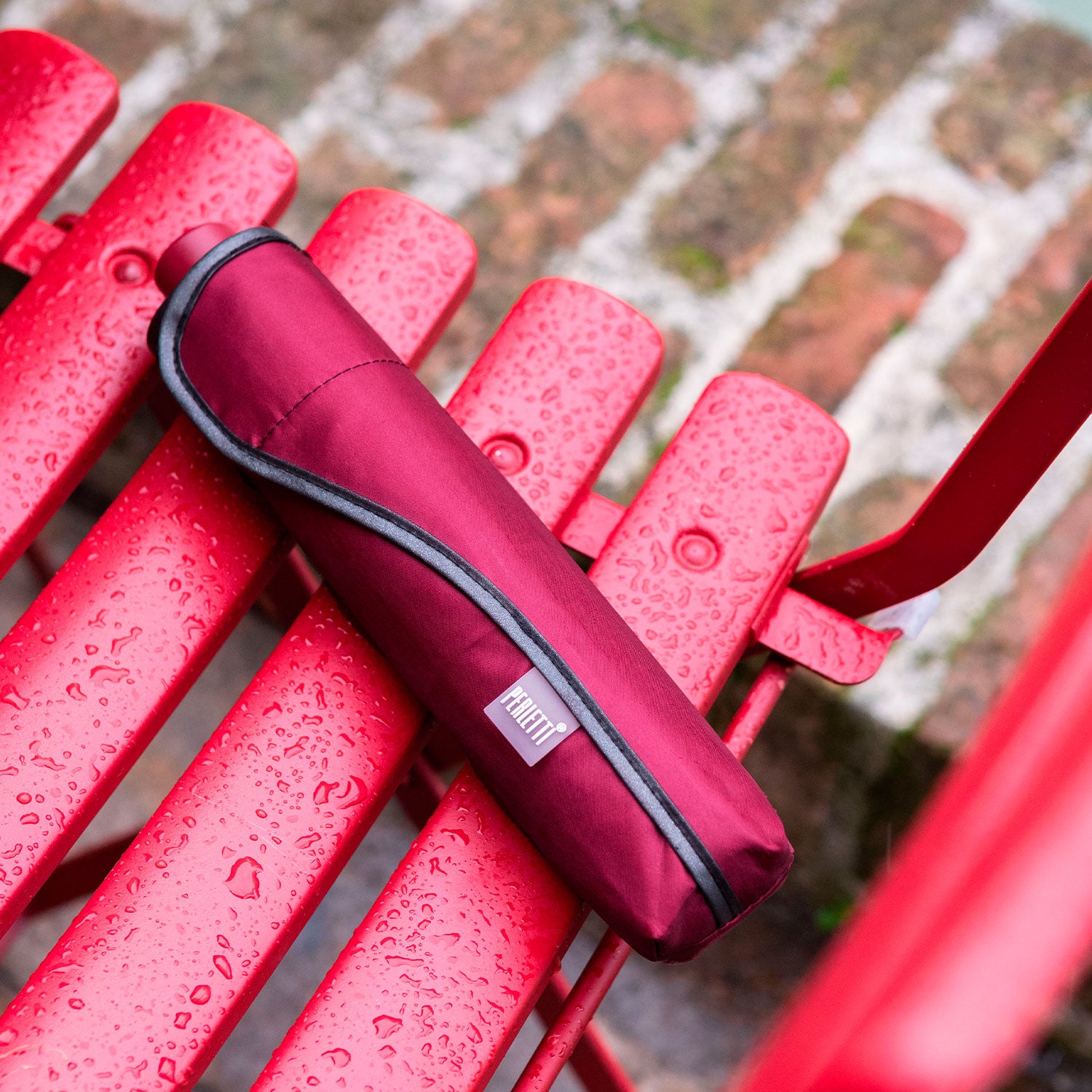 Ombrello Extra Slim in Tonalità Scura - Perletti