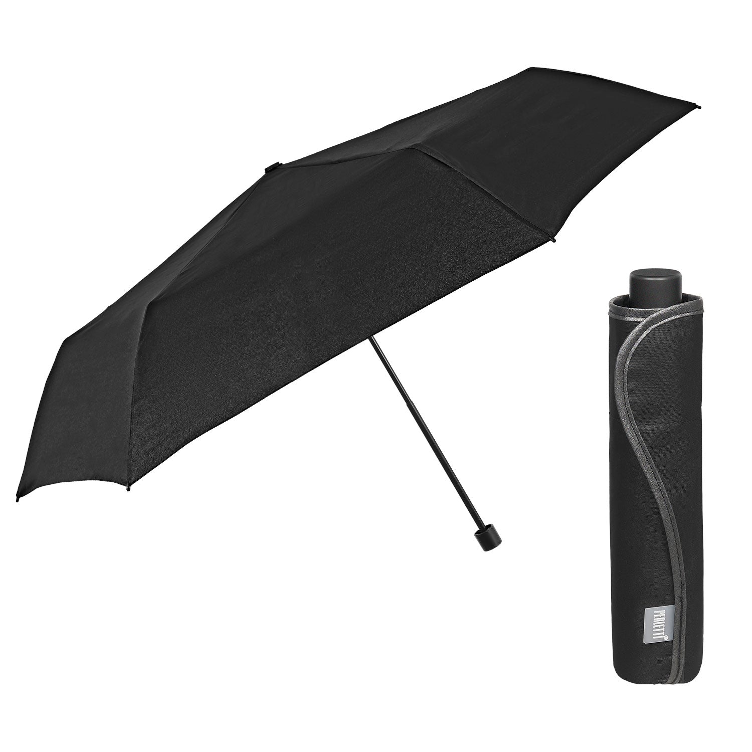 Ombrello Extra Slim in Tonalità Scura - Perletti