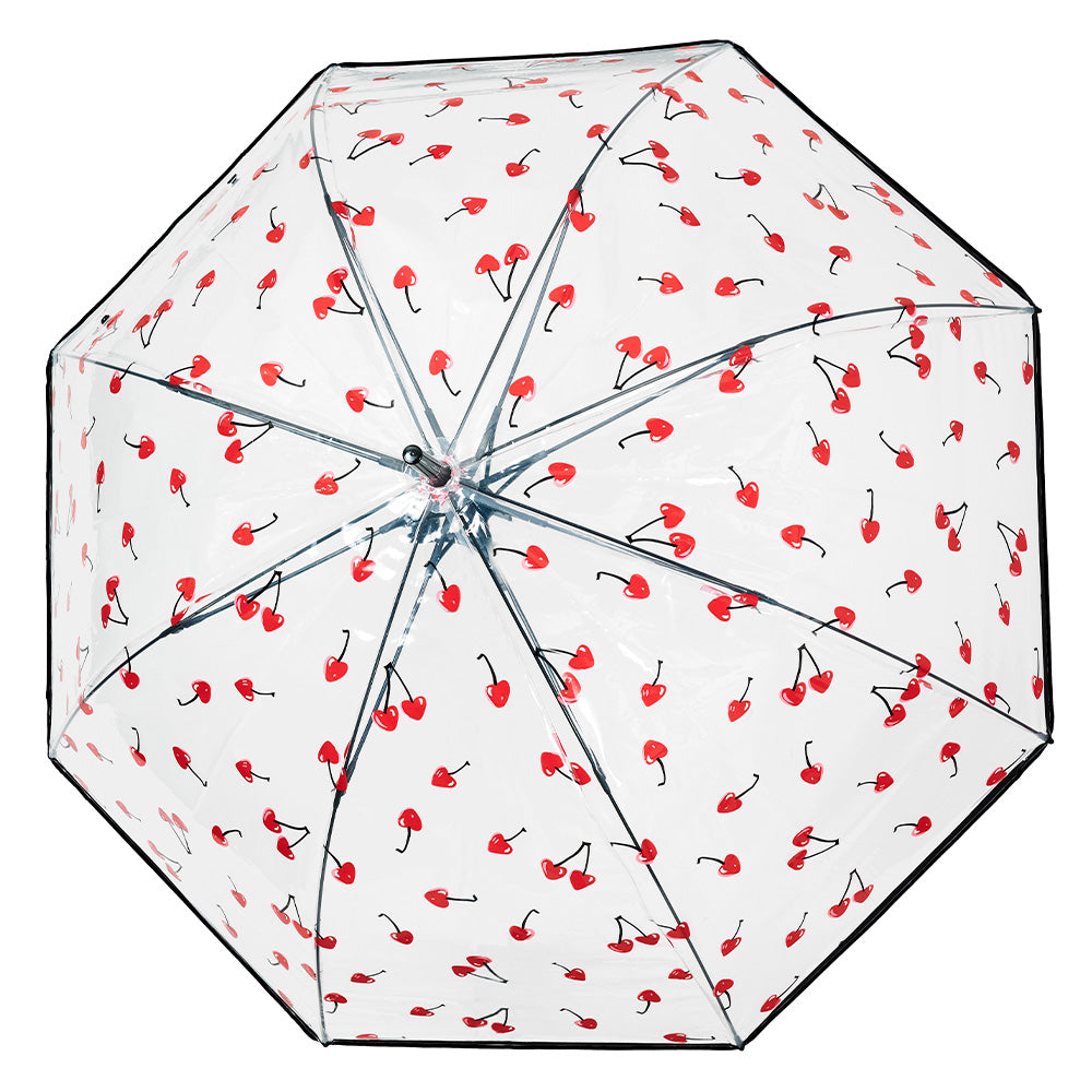 Ombrello Trasparente con Ciliegie - Perletti