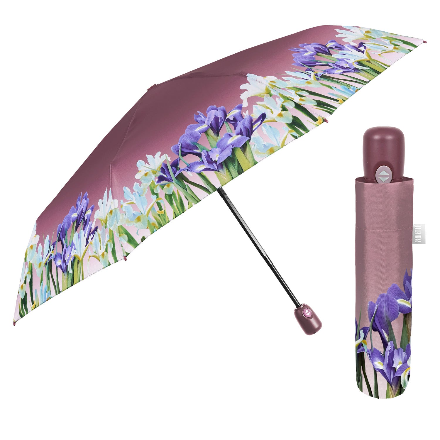 Ombrello Apri e Chiudi Automatico a Fiori - Perletti