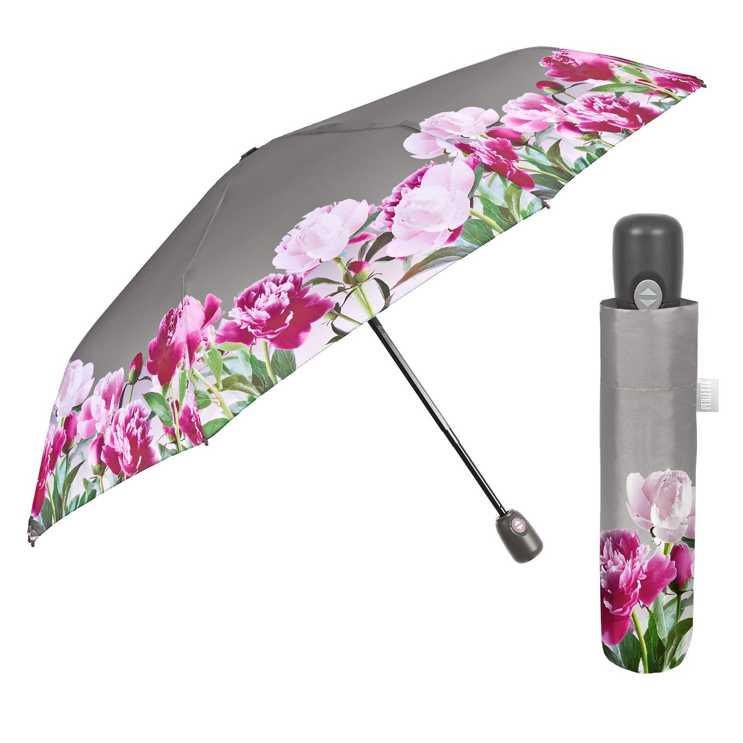 Ombrello Apri e Chiudi Automatico a Fiori - Perletti