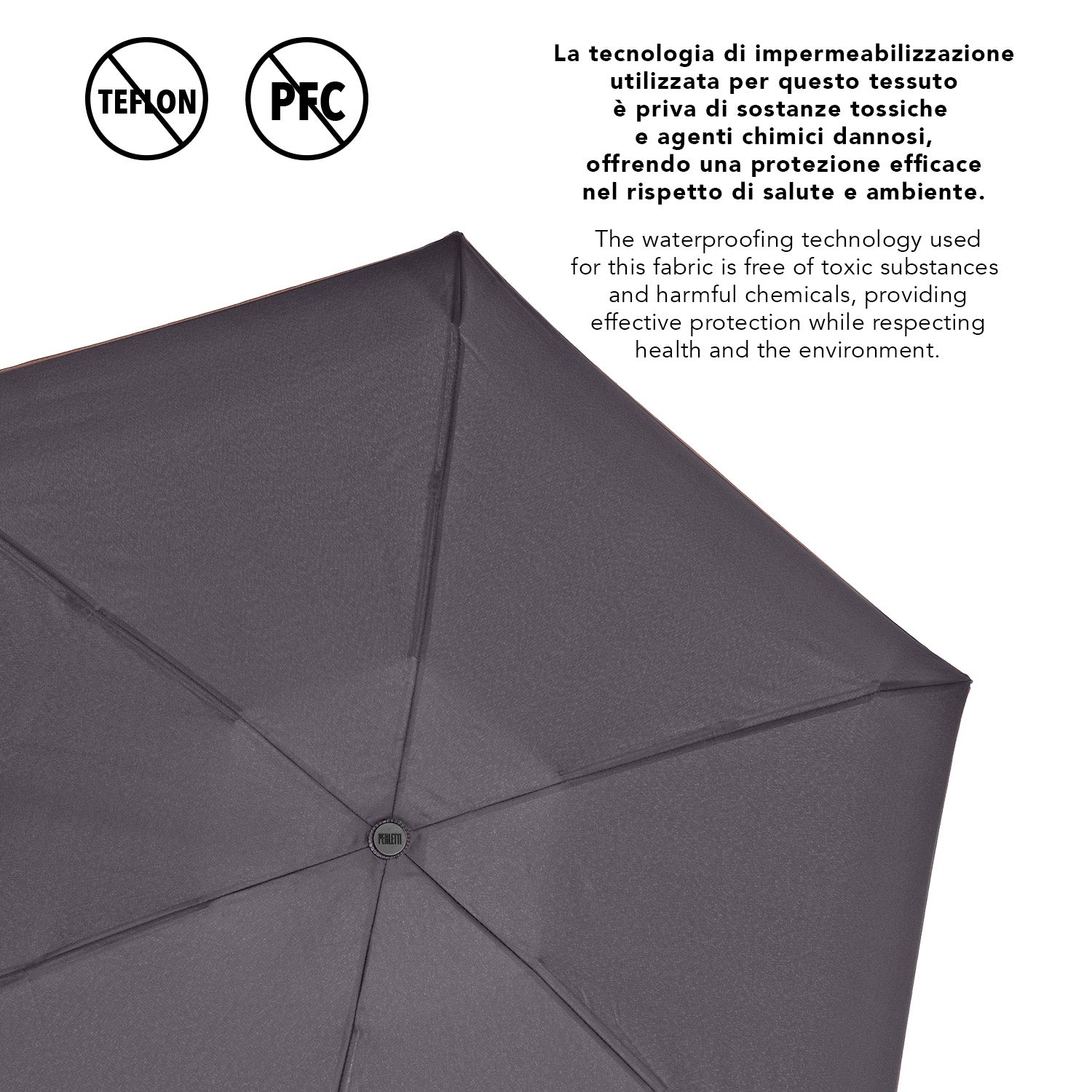 Ombrello Ultra Mini Manuale Tinta Unita - Perletti