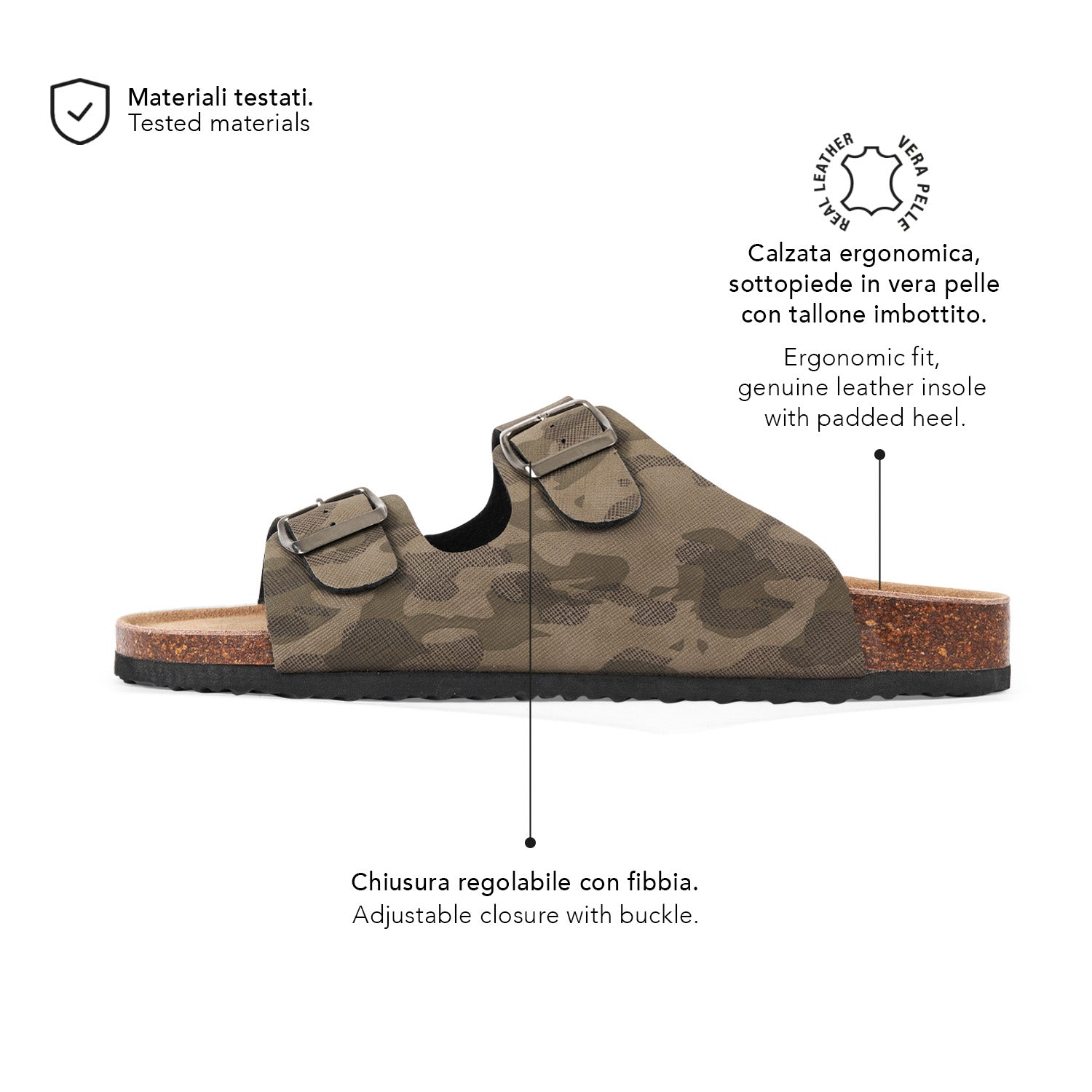 Ciabatte Comfort Uomo - Perletti