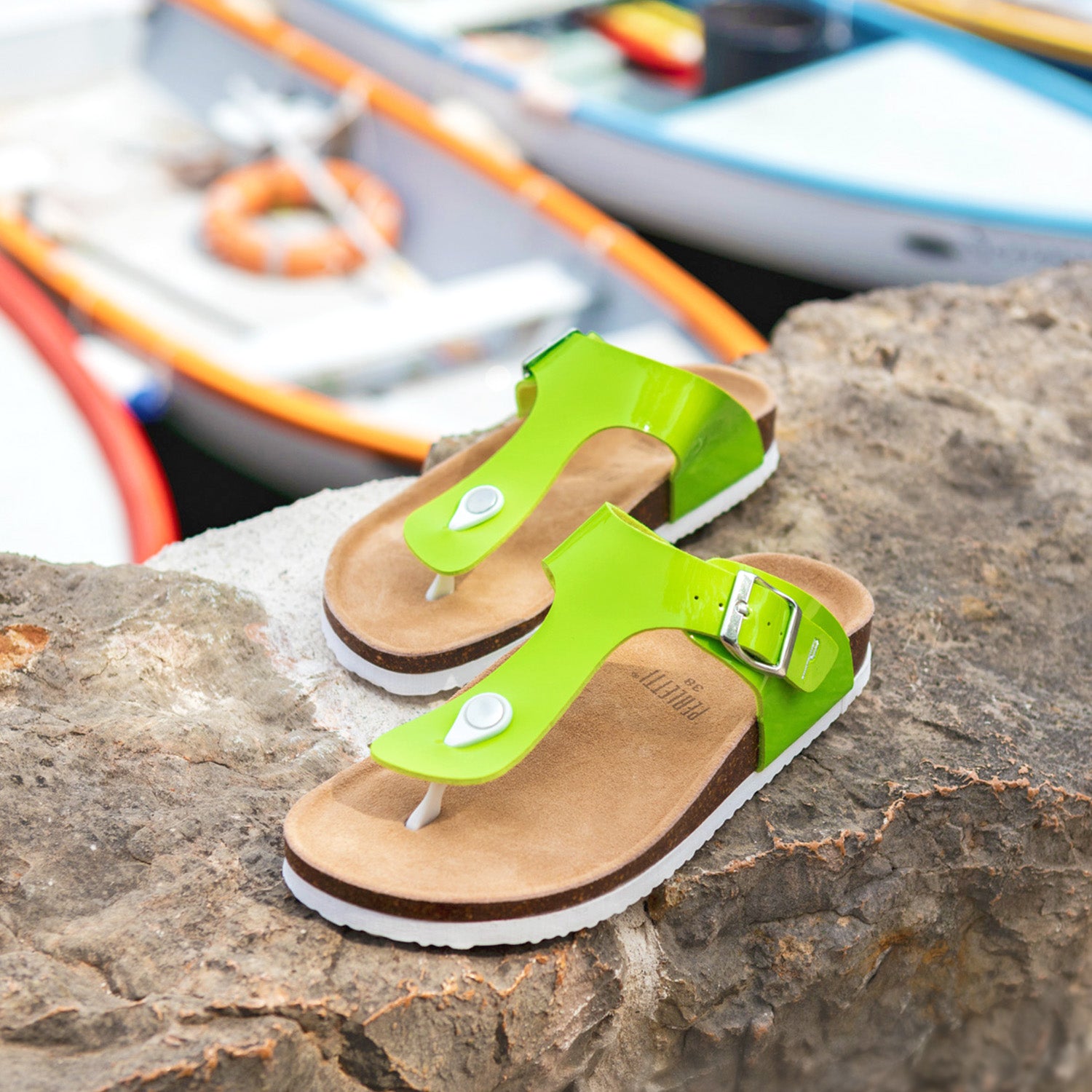 Isotoner Infradito Donna Con Perline | Ciabatte Da Spiaggia O Relax, Suola Morbida, Tacco Zero, Chiudi E Vai