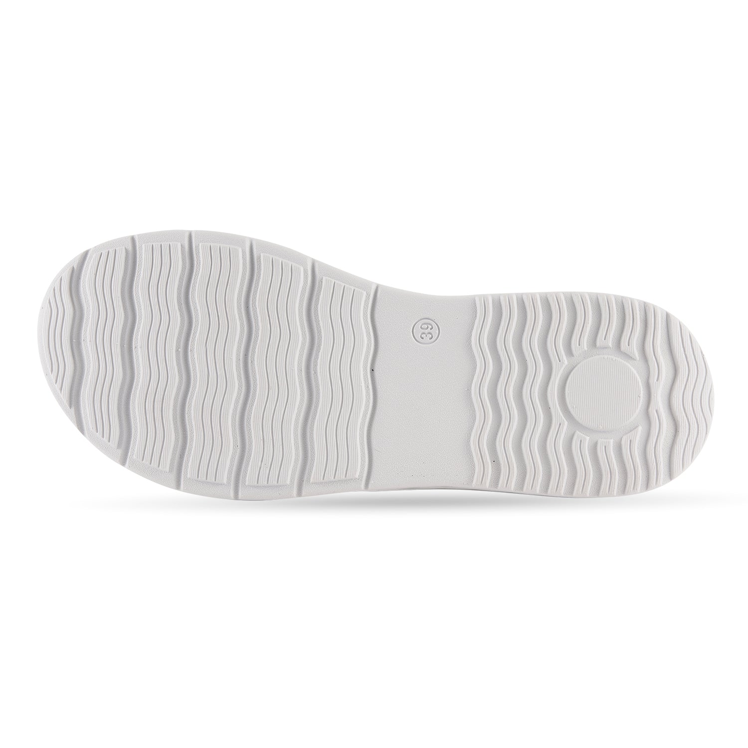 Sandalo con Fascia Incrociata Argento - Perletti