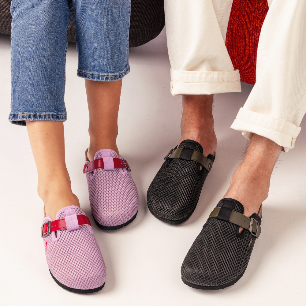 Pantofole Comfort Rete Donna - Perletti