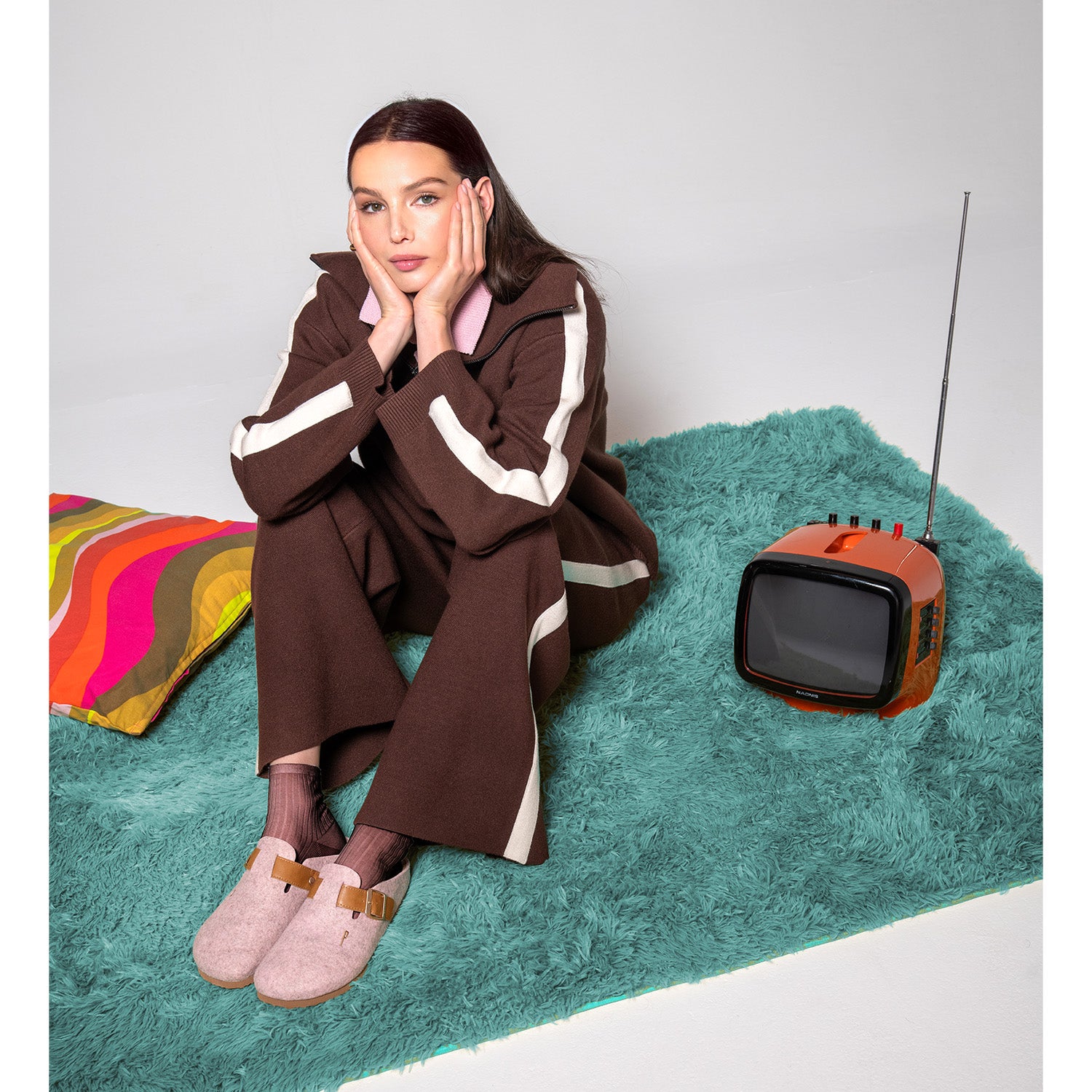 Ciabatte Comfort in Feltro - Perletti