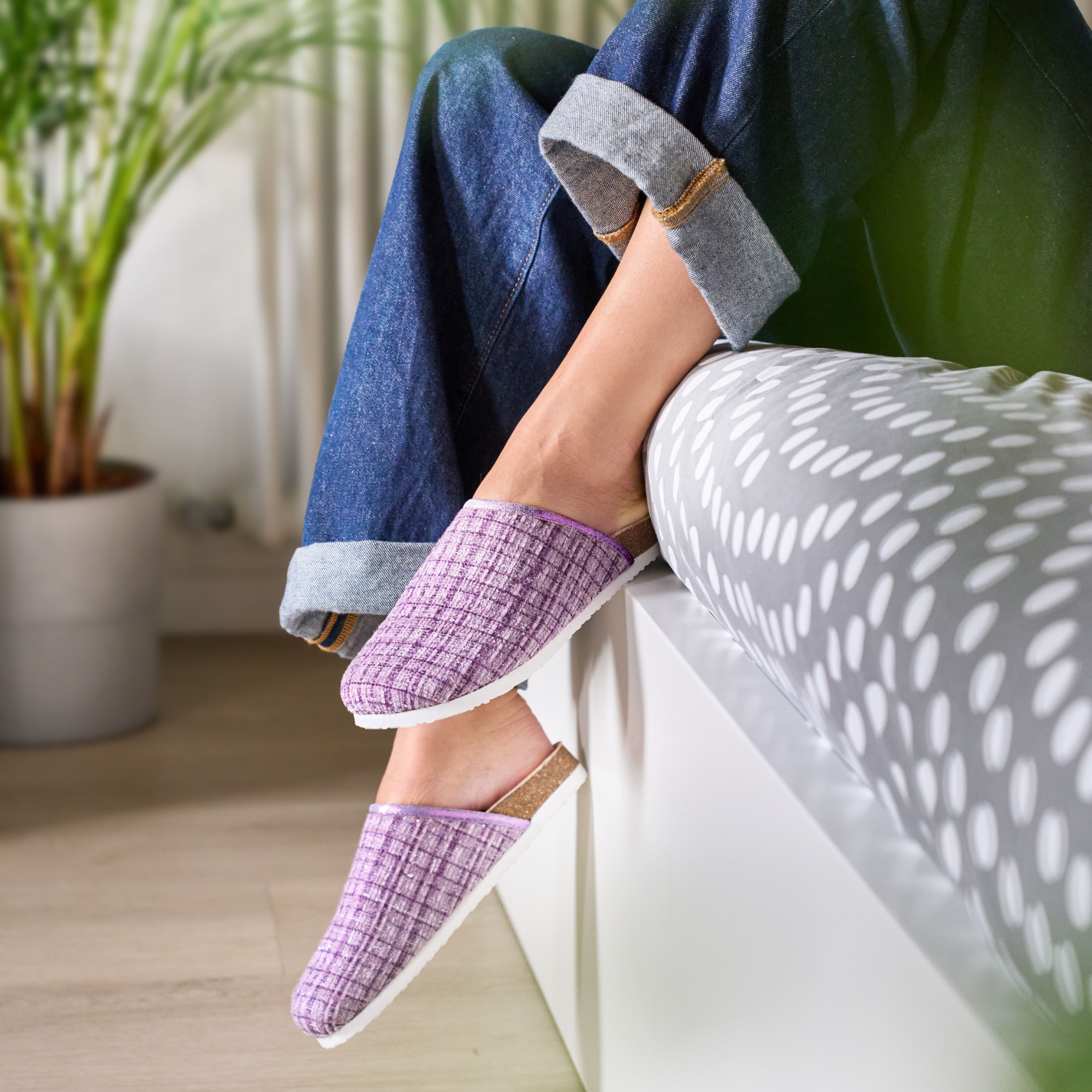 Ciabatte Comfort Buclé - Perletti