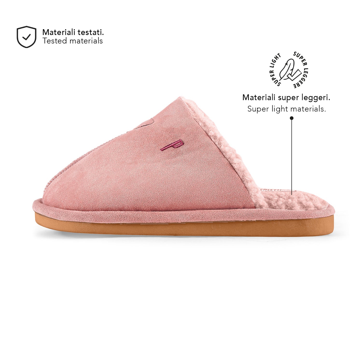 Pantofole Morbide Suède - Perletti