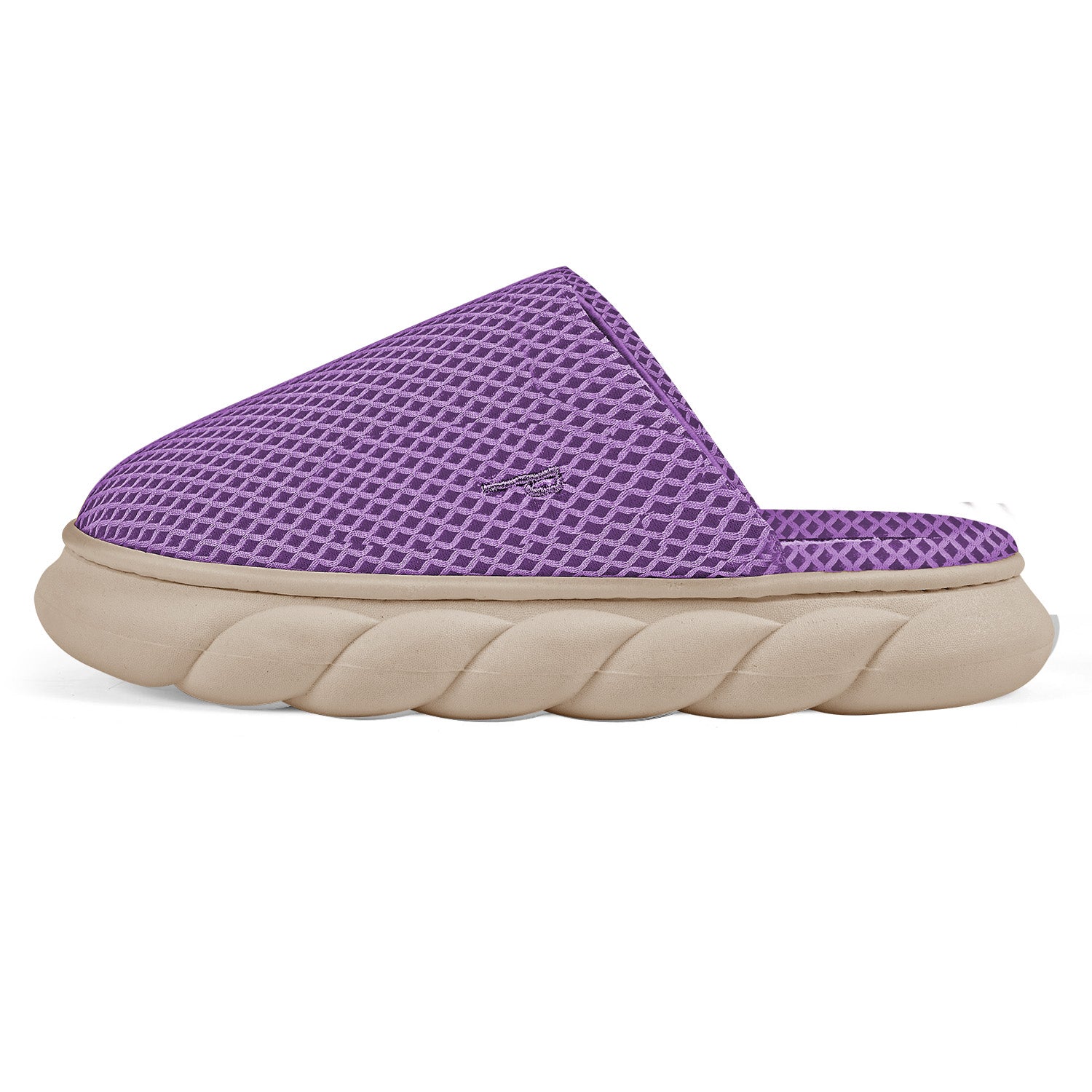 Pantofole a Rete con Suola Platform - Perletti