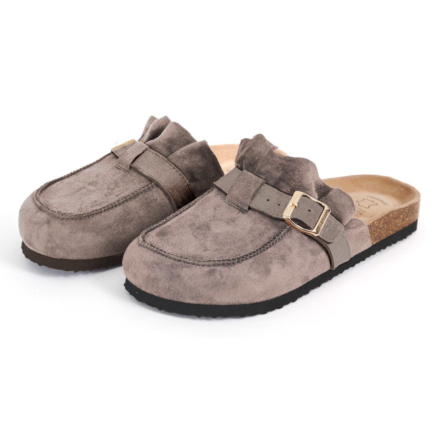 Ciabatte Comfort con Rouche - Perletti