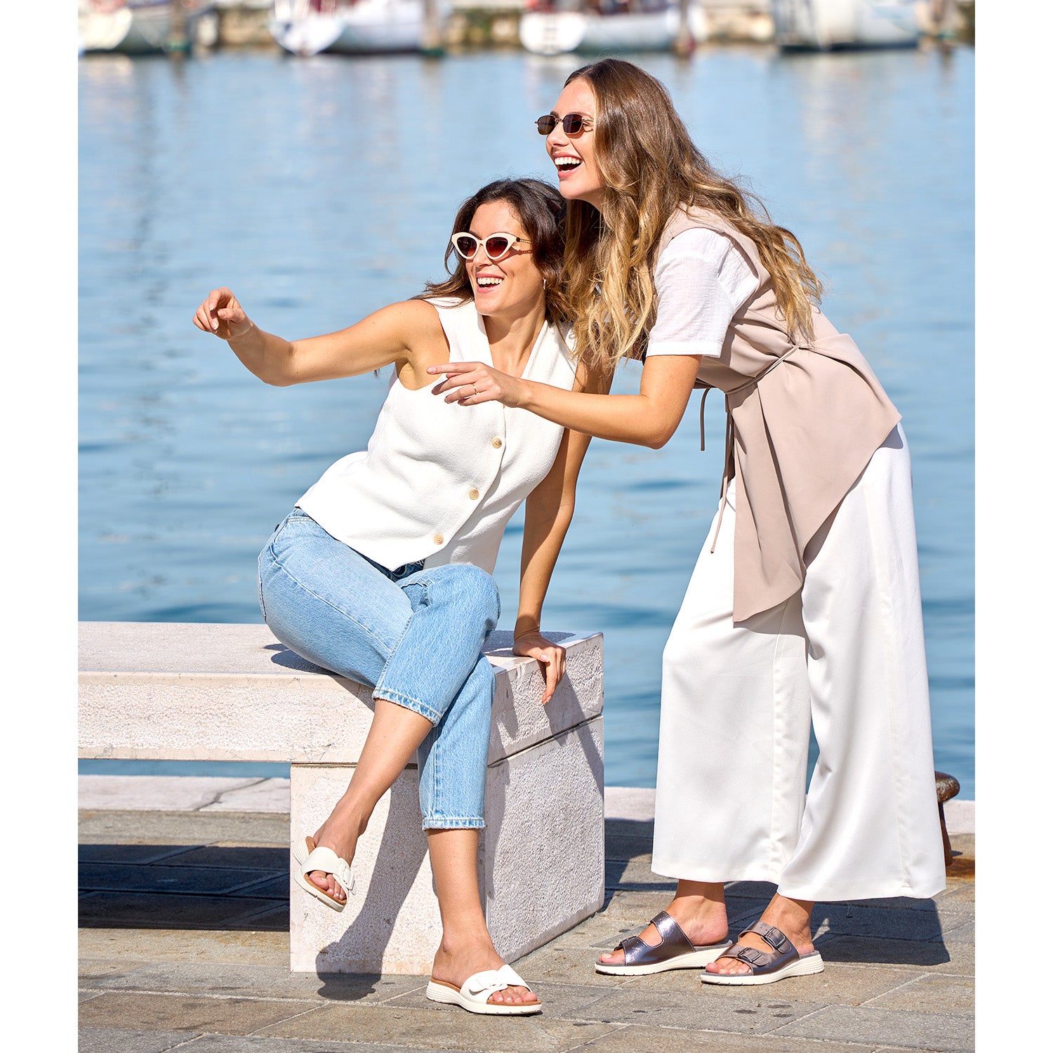 Ciabatte Motion Doppia Fibbia - Perletti