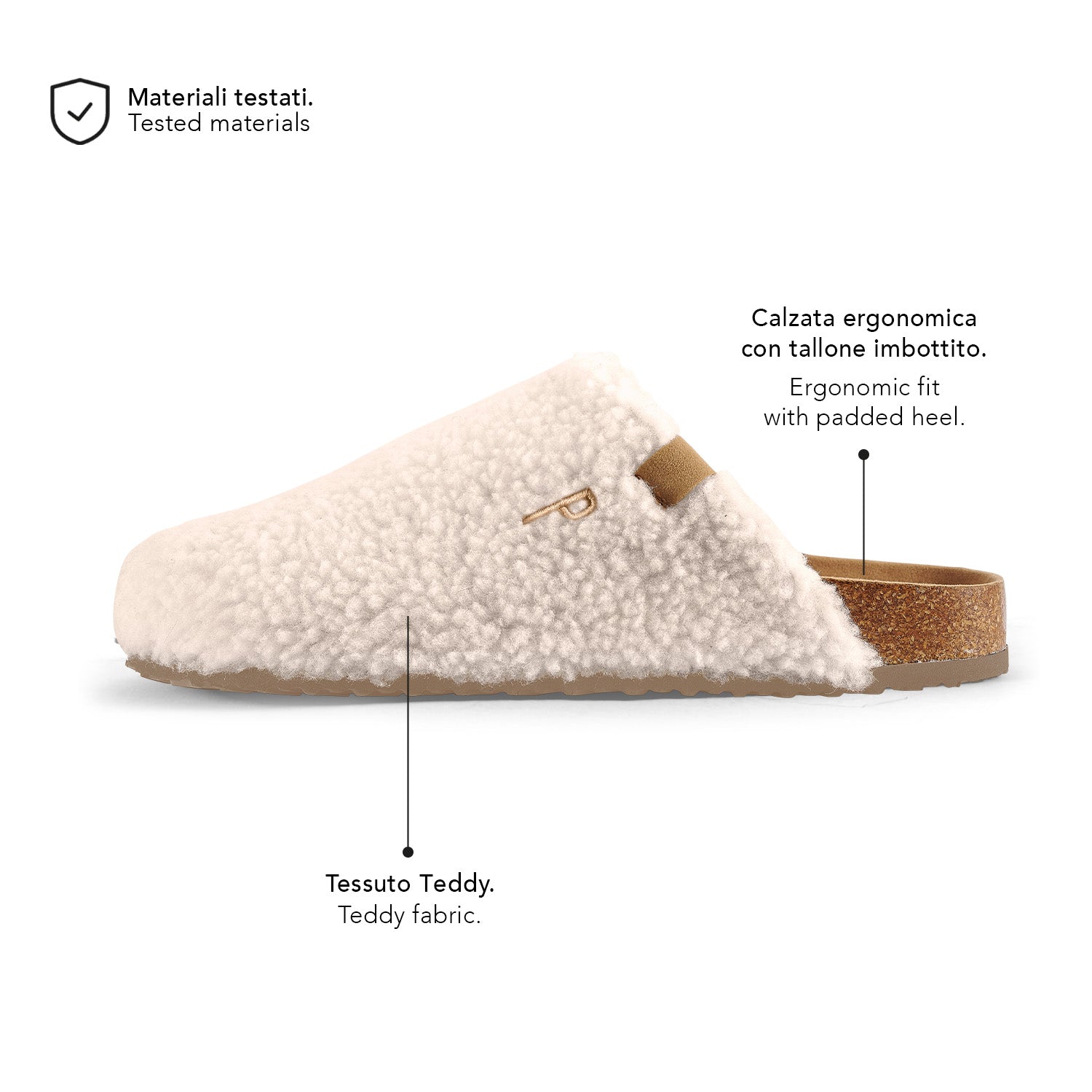 Ciabatte Comfort Teddy - Perletti