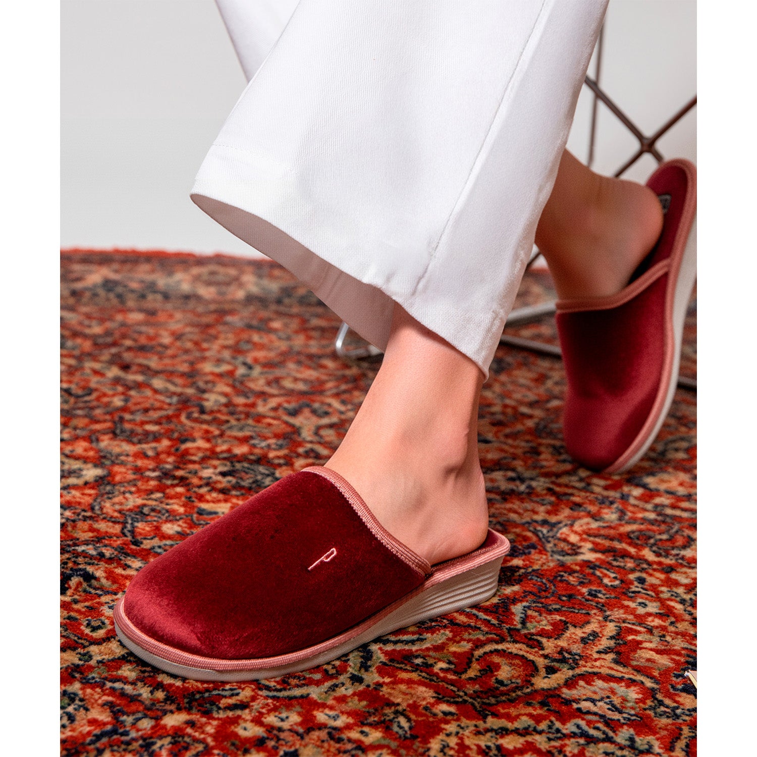 Pantofole Classic Effetto Velluto - Perletti