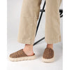 Pantofole Leopardate con Suola Platform