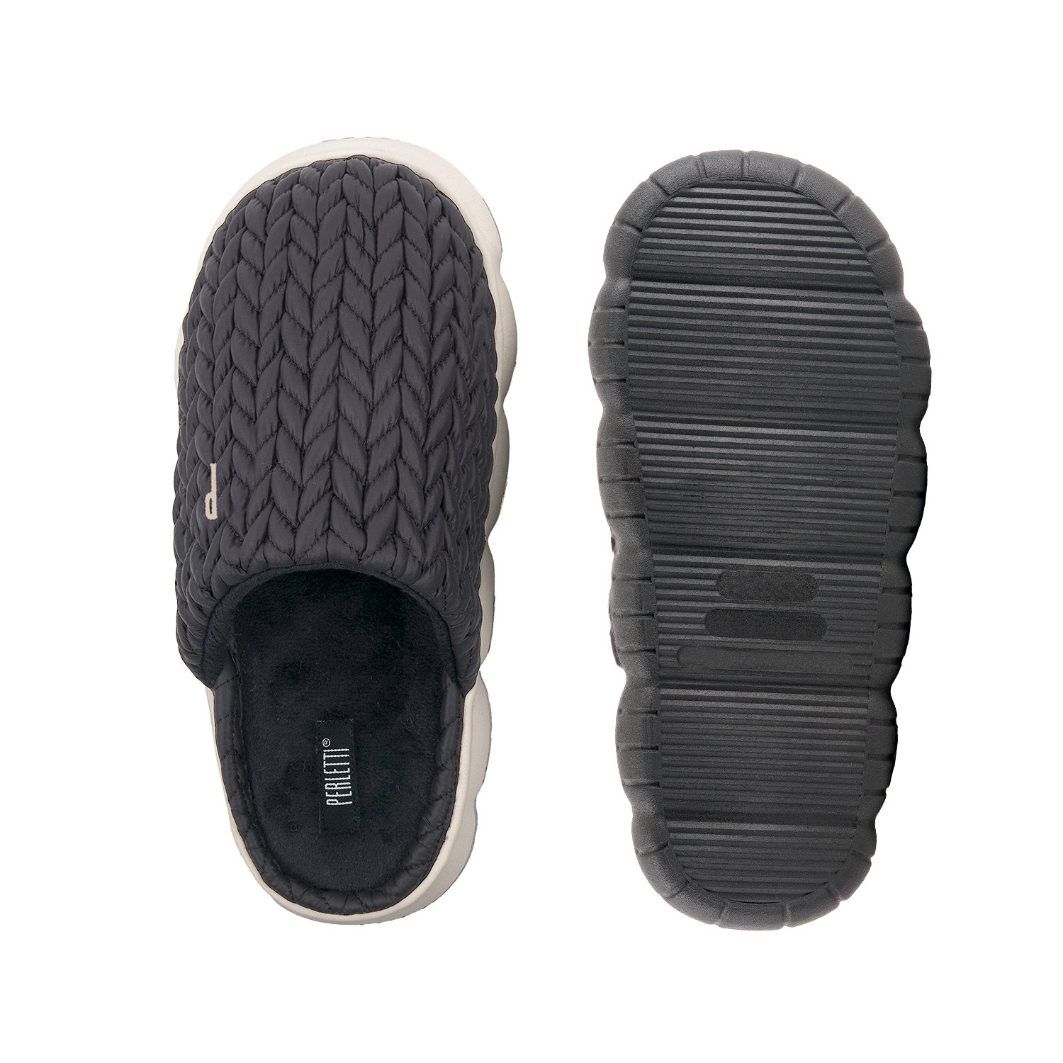 Pantofole Intreccio con Suola Rialzata - Perletti