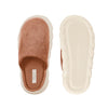 Pantofole Scamosciate con Suola Platform