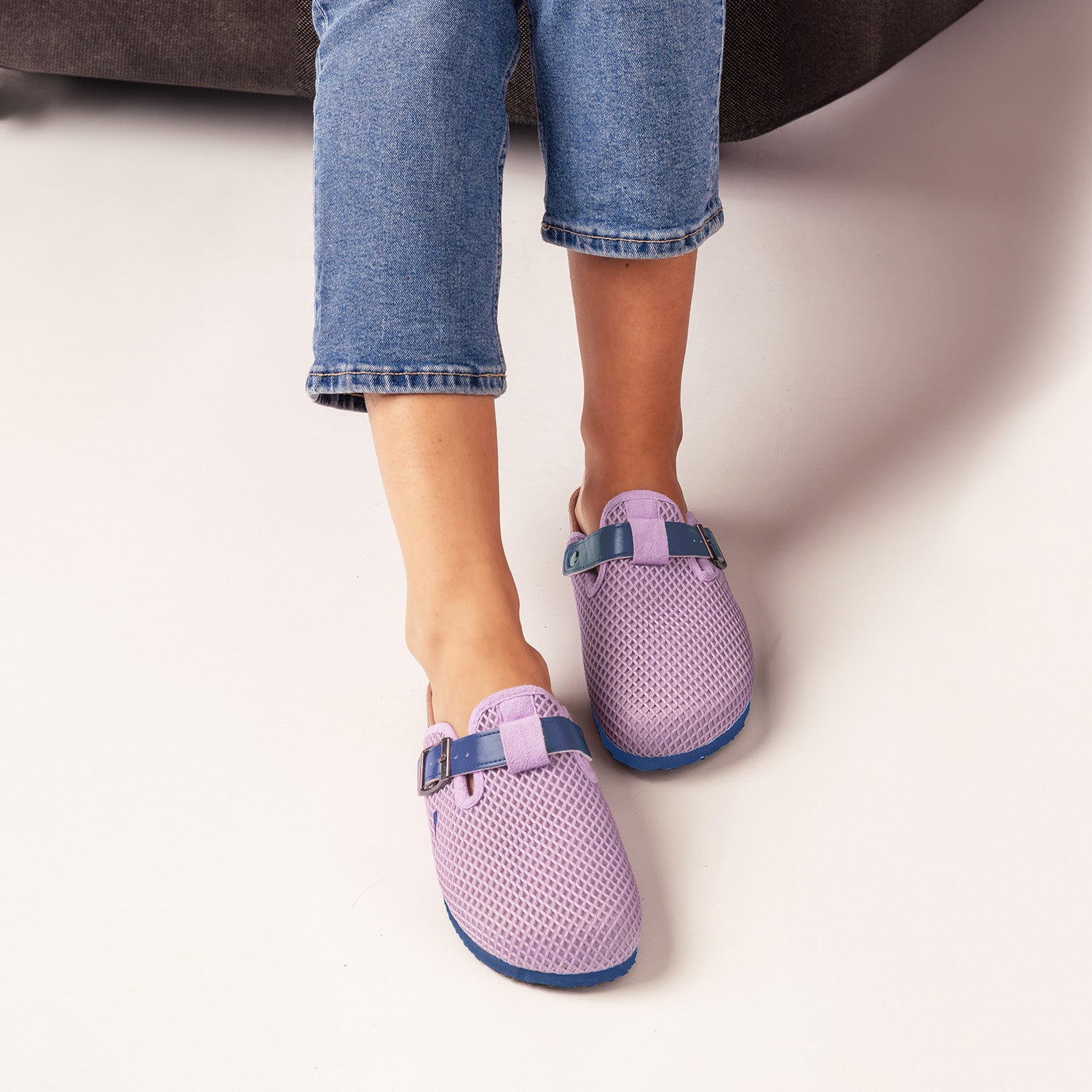 Pantofole Comfort Rete Donna - Perletti