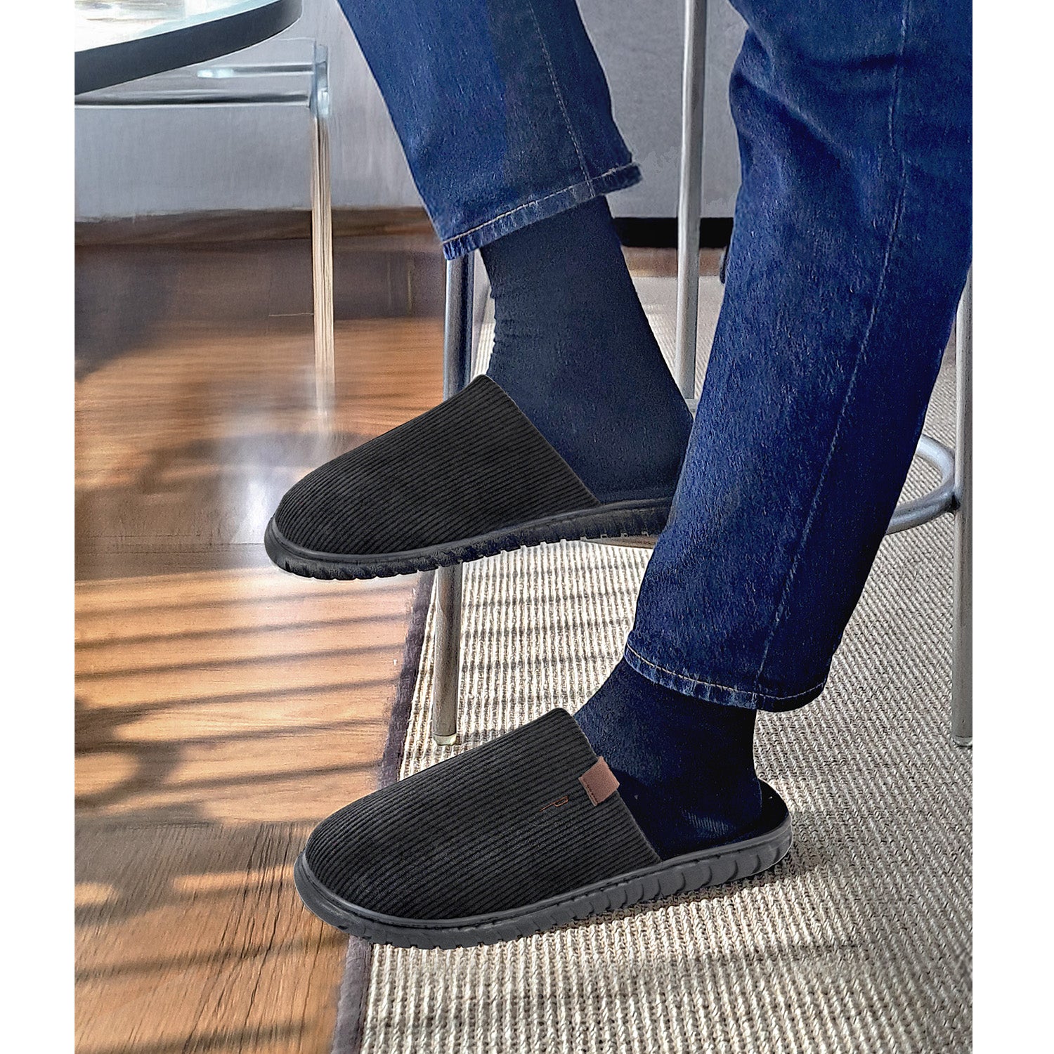 Pantofole in Velluto Uomo - Perletti