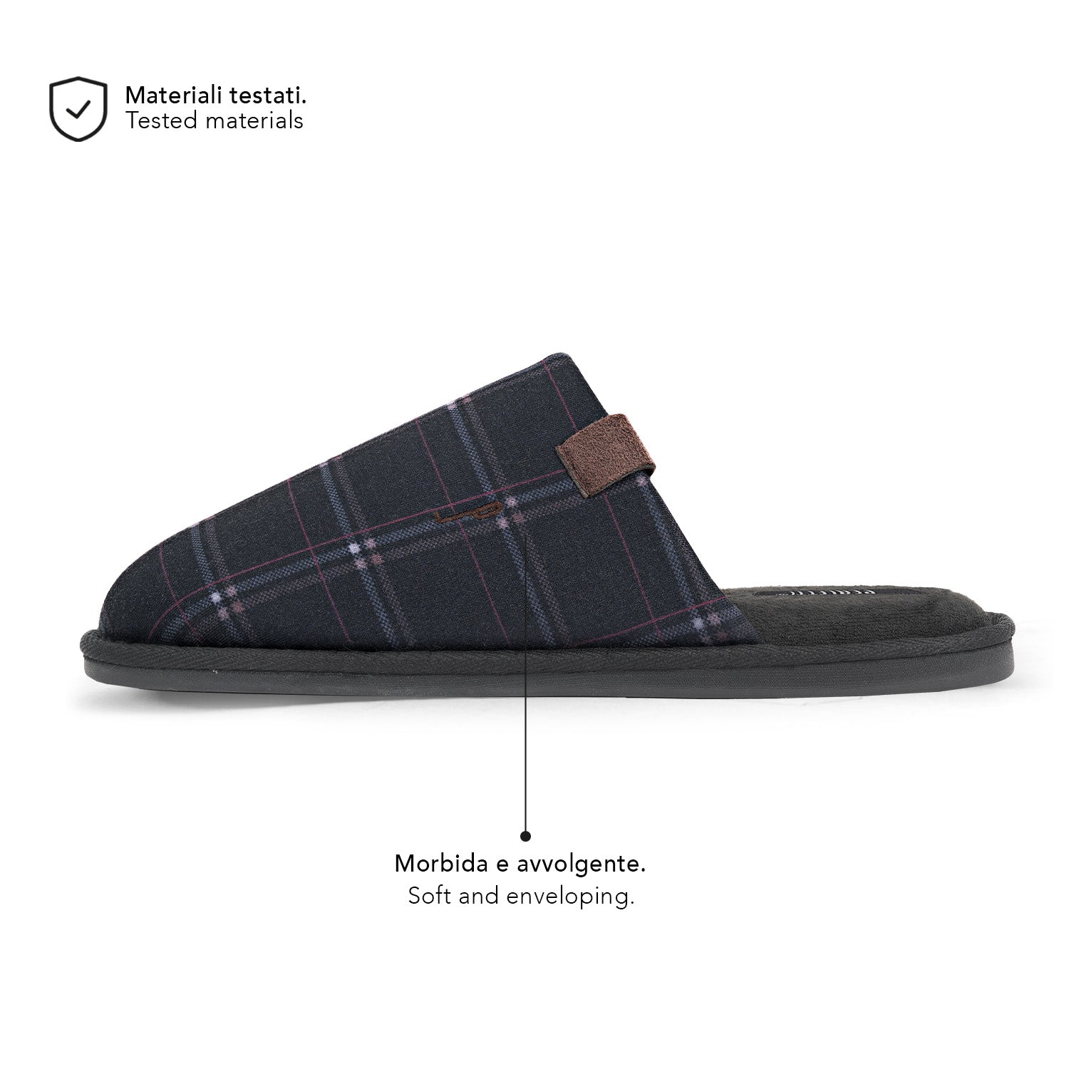 Pantofole Uomo Tartan - Perletti