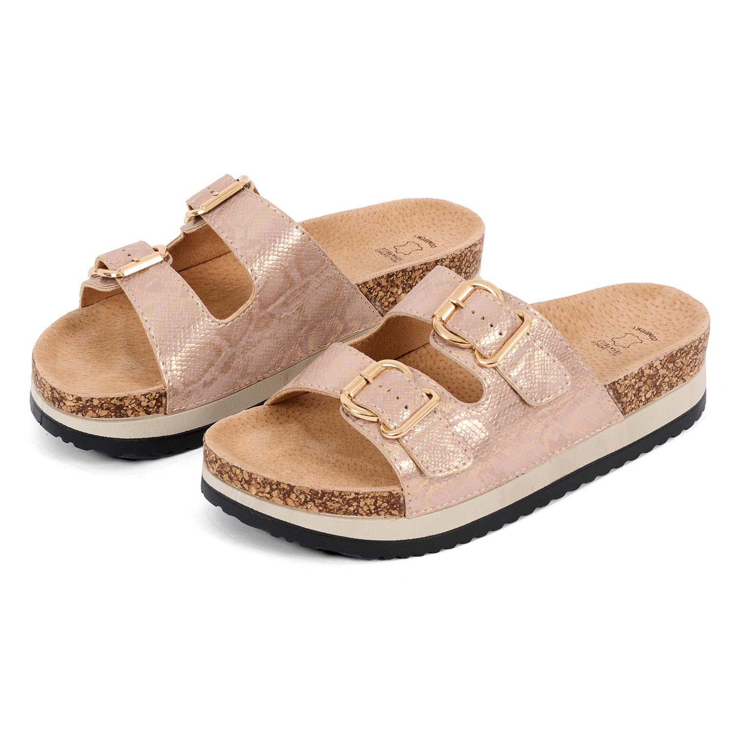 Sandalo Comfort con Suola Platform - Perletti